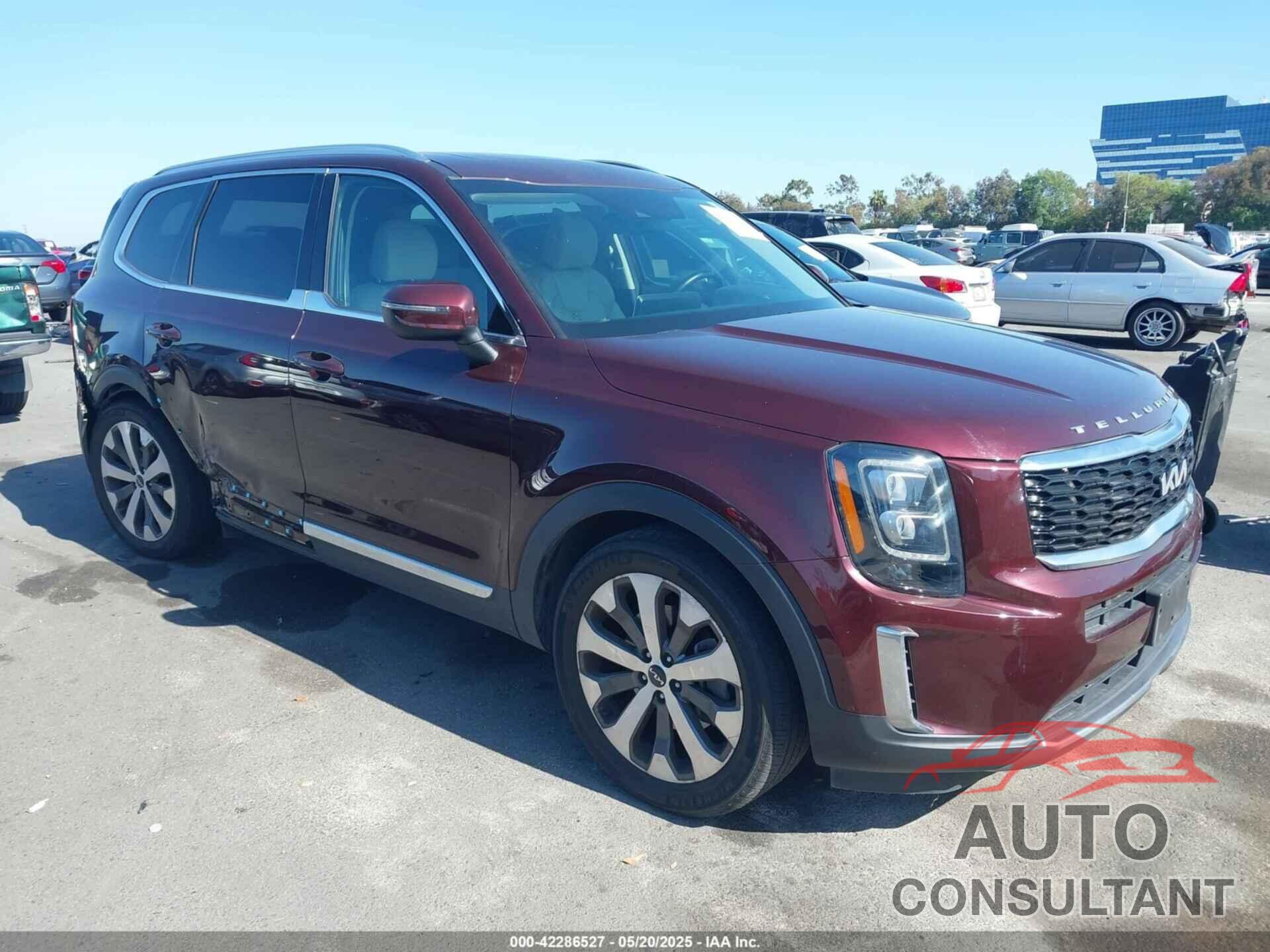 KIA TELLURIDE 2022 - 5XYP3DHC5NG230081