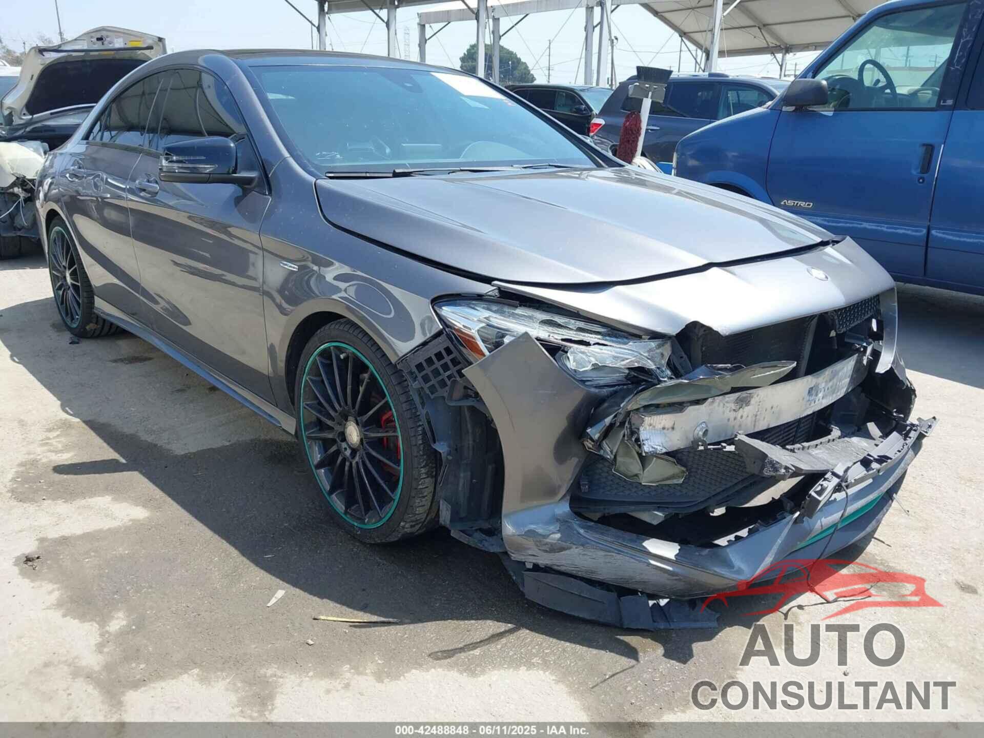 MERCEDES-BENZ CLA 250 2017 - WDDSJ4GB2HN432968