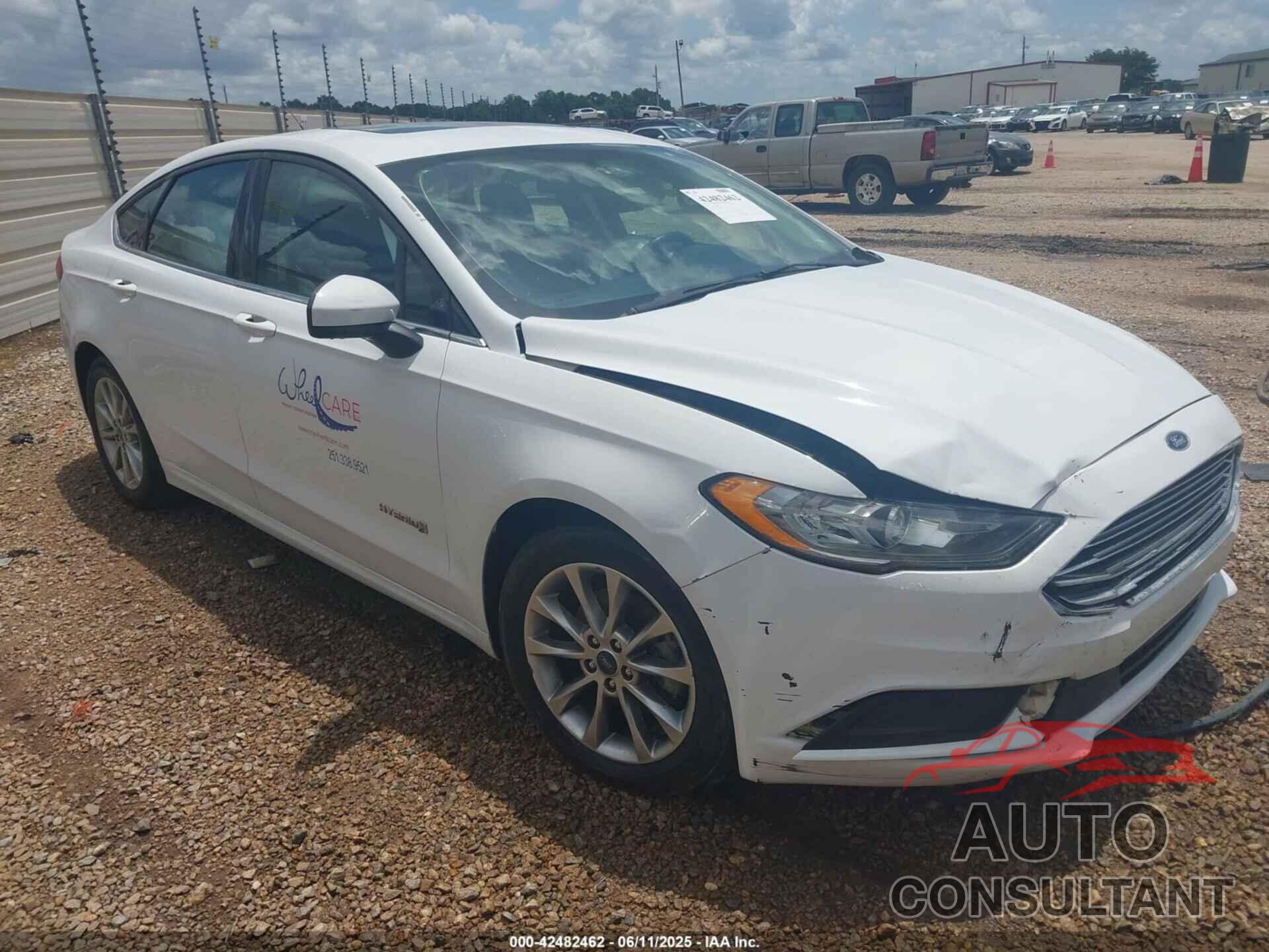 FORD FUSION HYBRID 2017 - 3FA6P0LU9HR222817