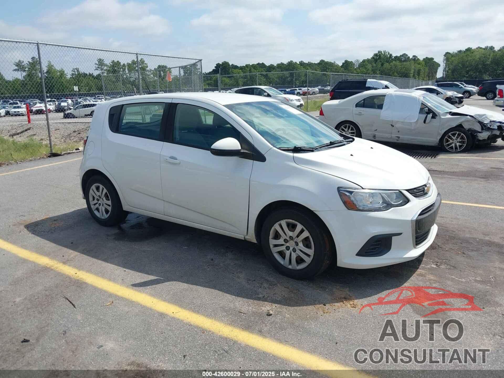 CHEVROLET SONIC 2020 - 1G1JG6SB1L4115200