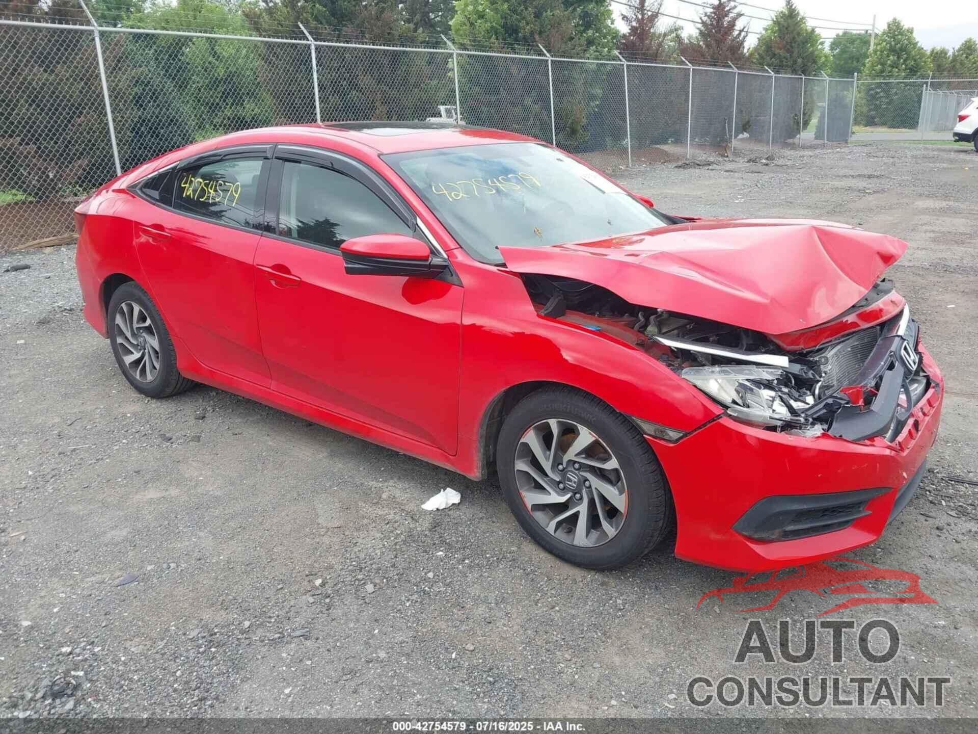 HONDA CIVIC 2016 - 2HGFC2F79GH560611