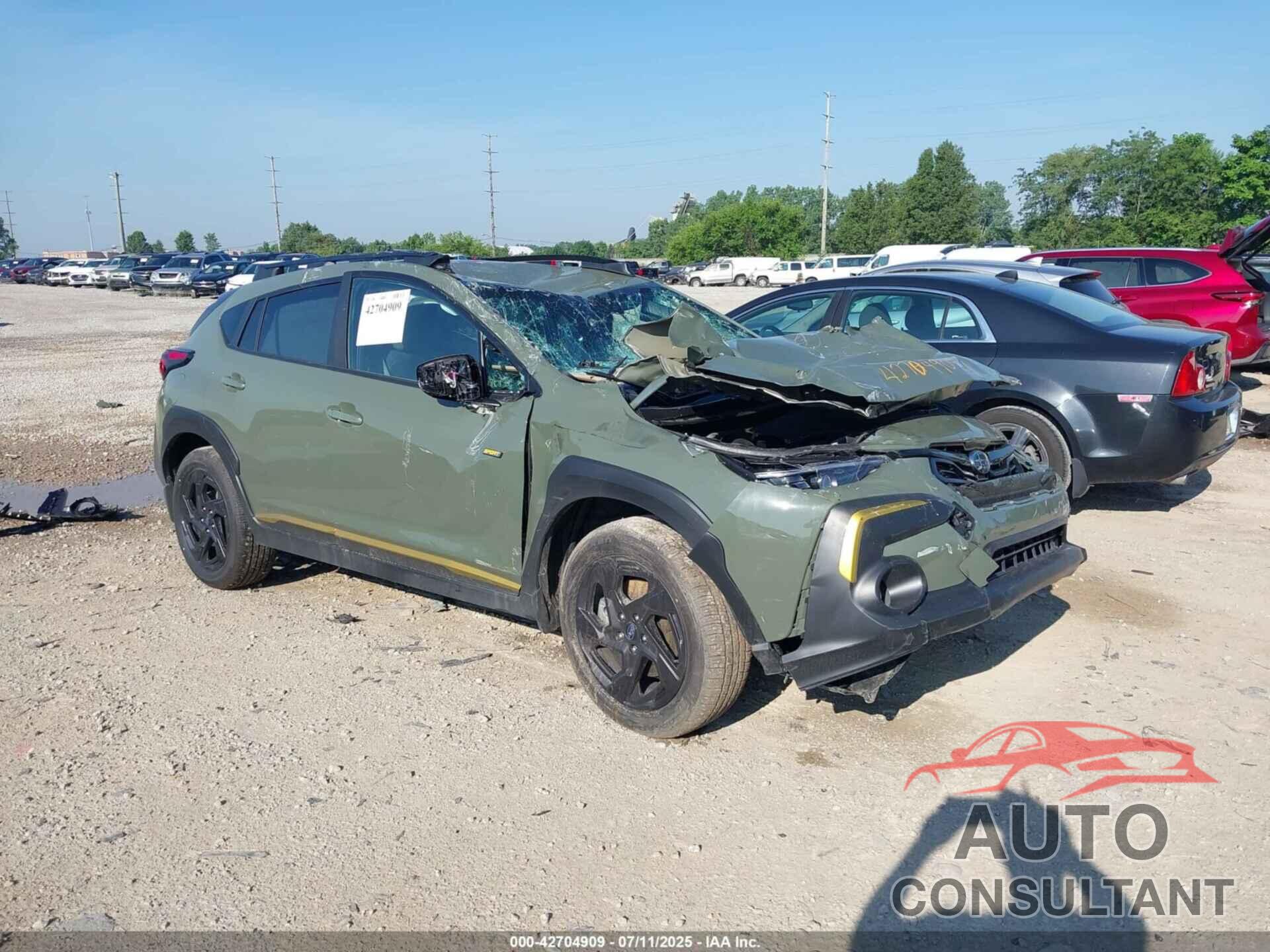 SUBARU CROSSTREK 2025 - 4S4GUHF64S3739818