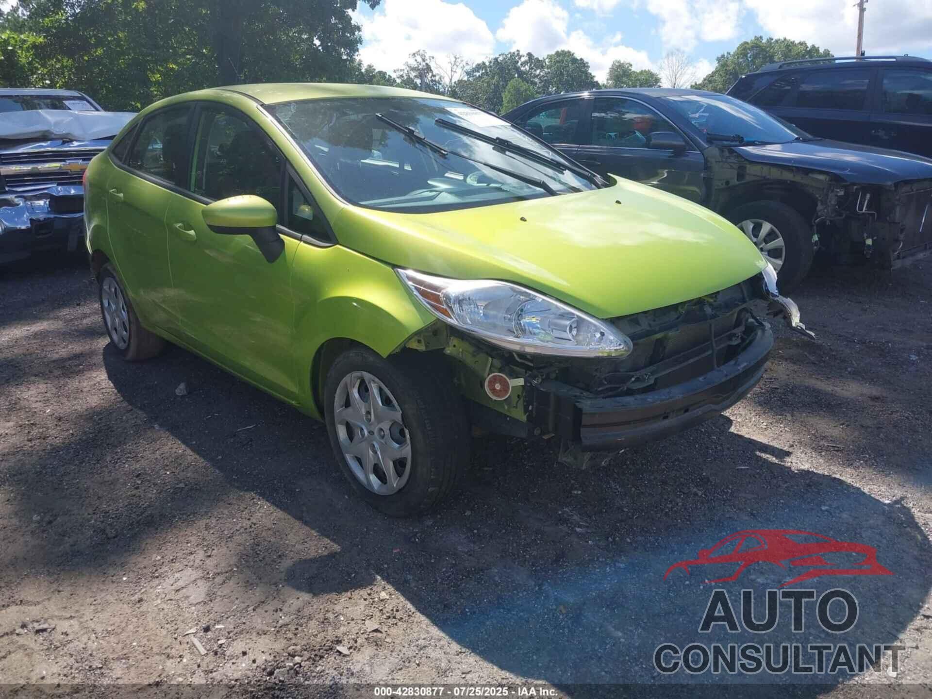 FORD FIESTA 2012 - 3FADP4BJ6CM156805