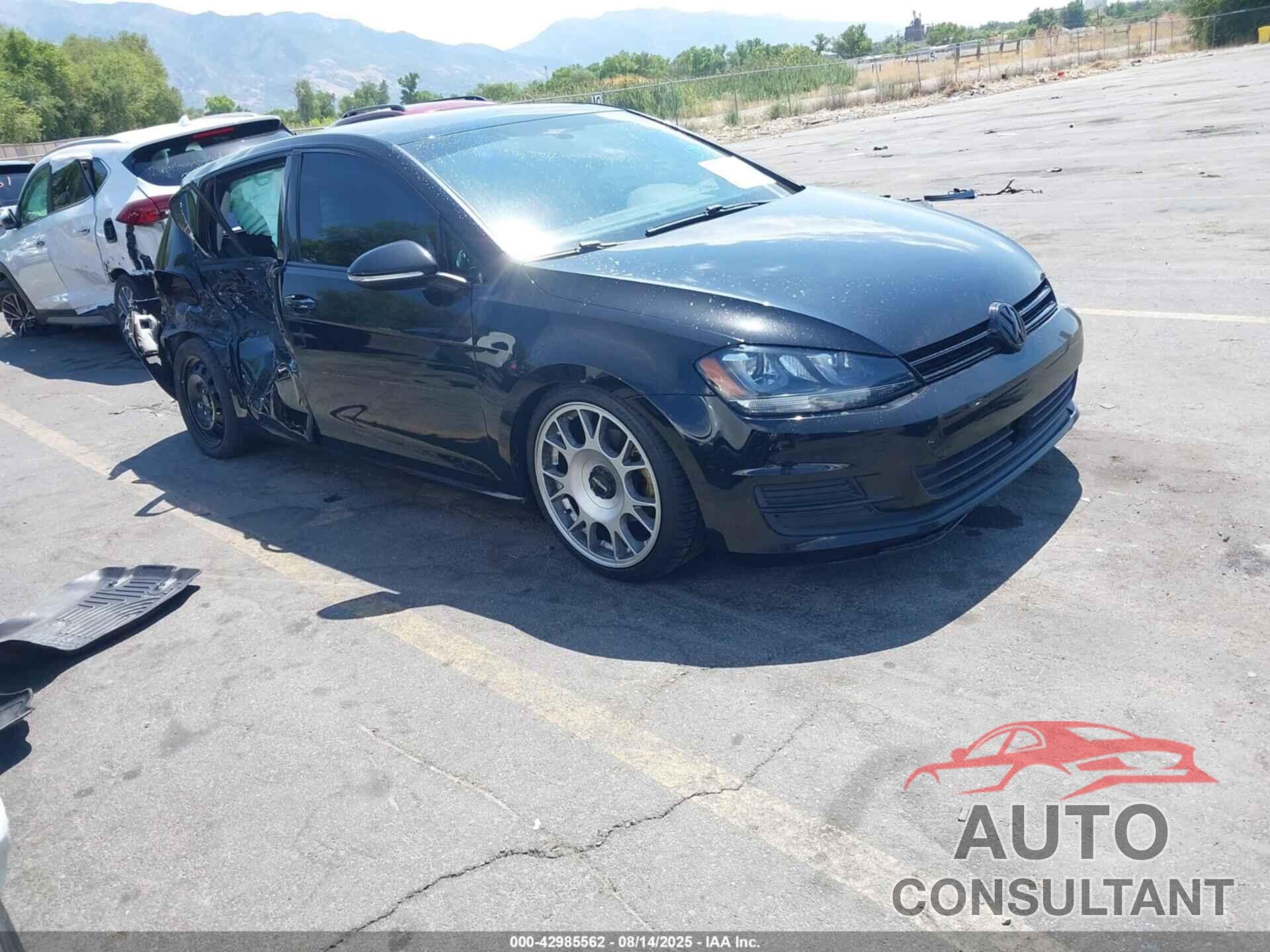VOLKSWAGEN GOLF 2017 - 3VW117AU1HM057499
