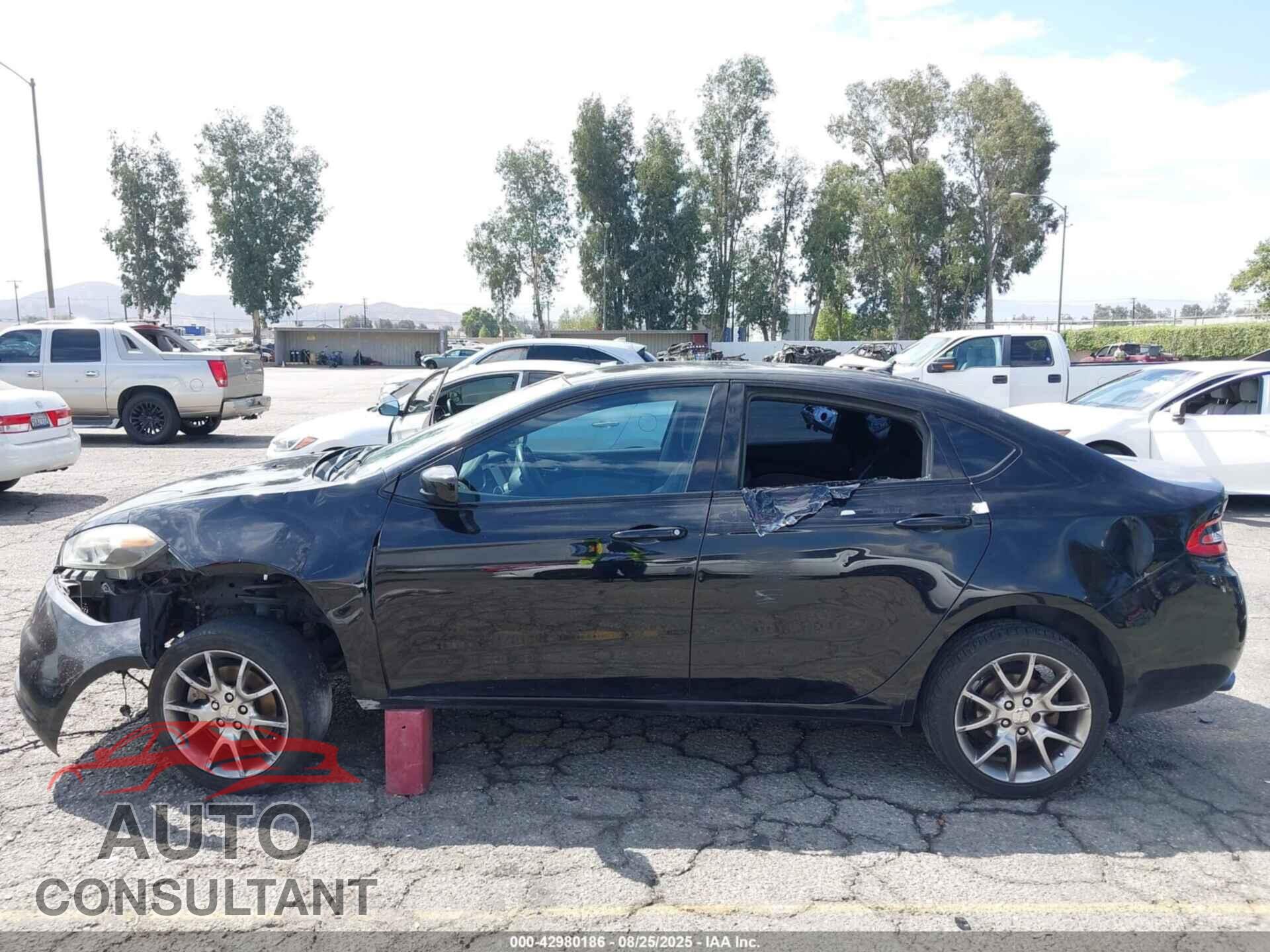 DODGE DART 2015 - 1C3CDFBB4FD165347
