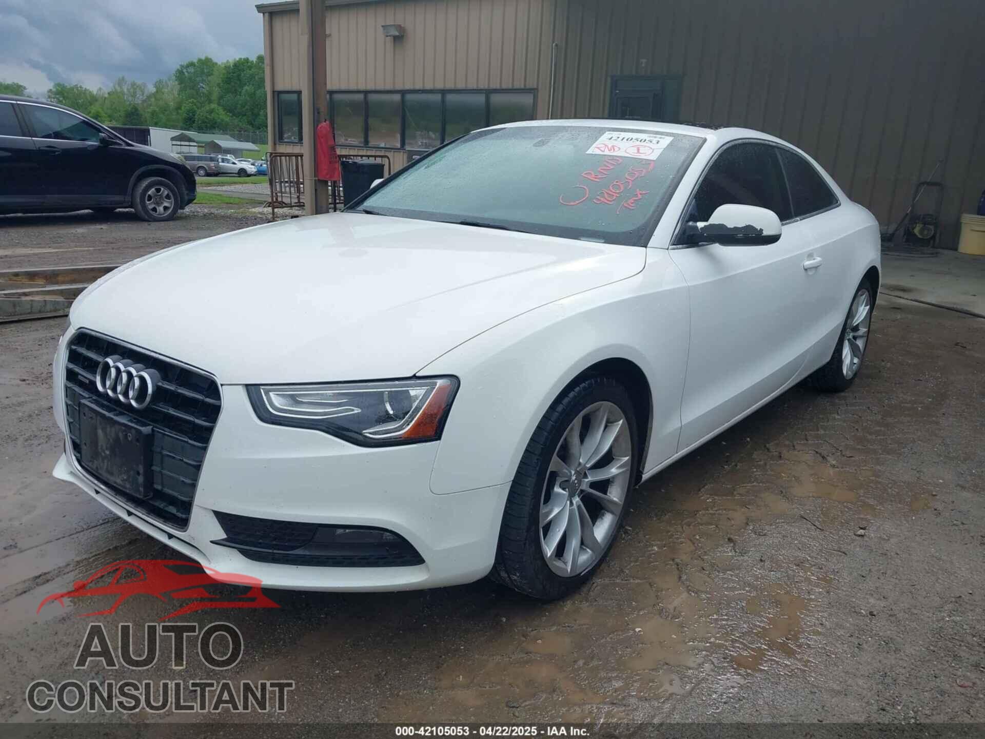 AUDI A5 2013 - WAULFAFR9DA042929