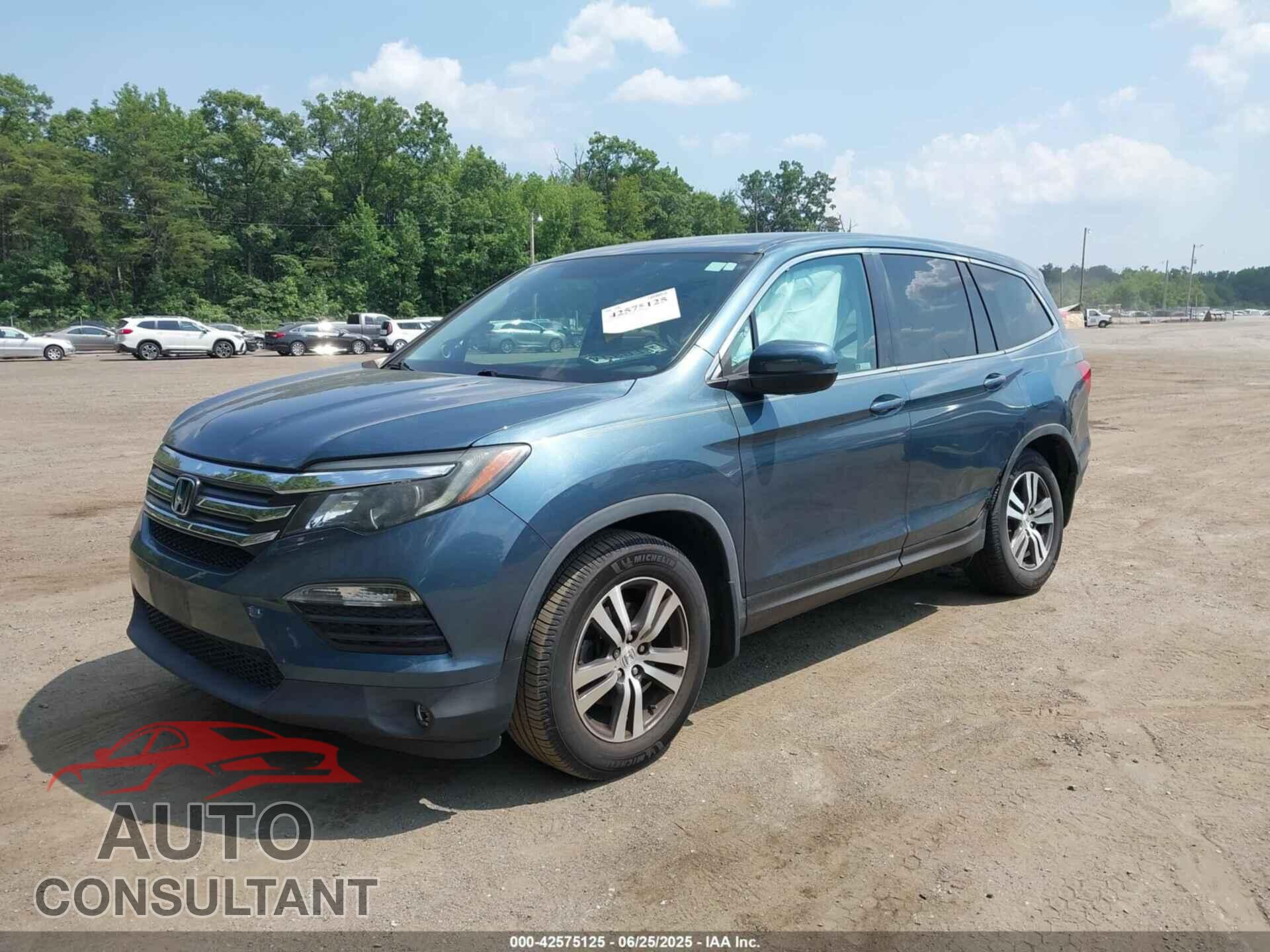 HONDA PILOT 2018 - 5FNYF5H33JB033056