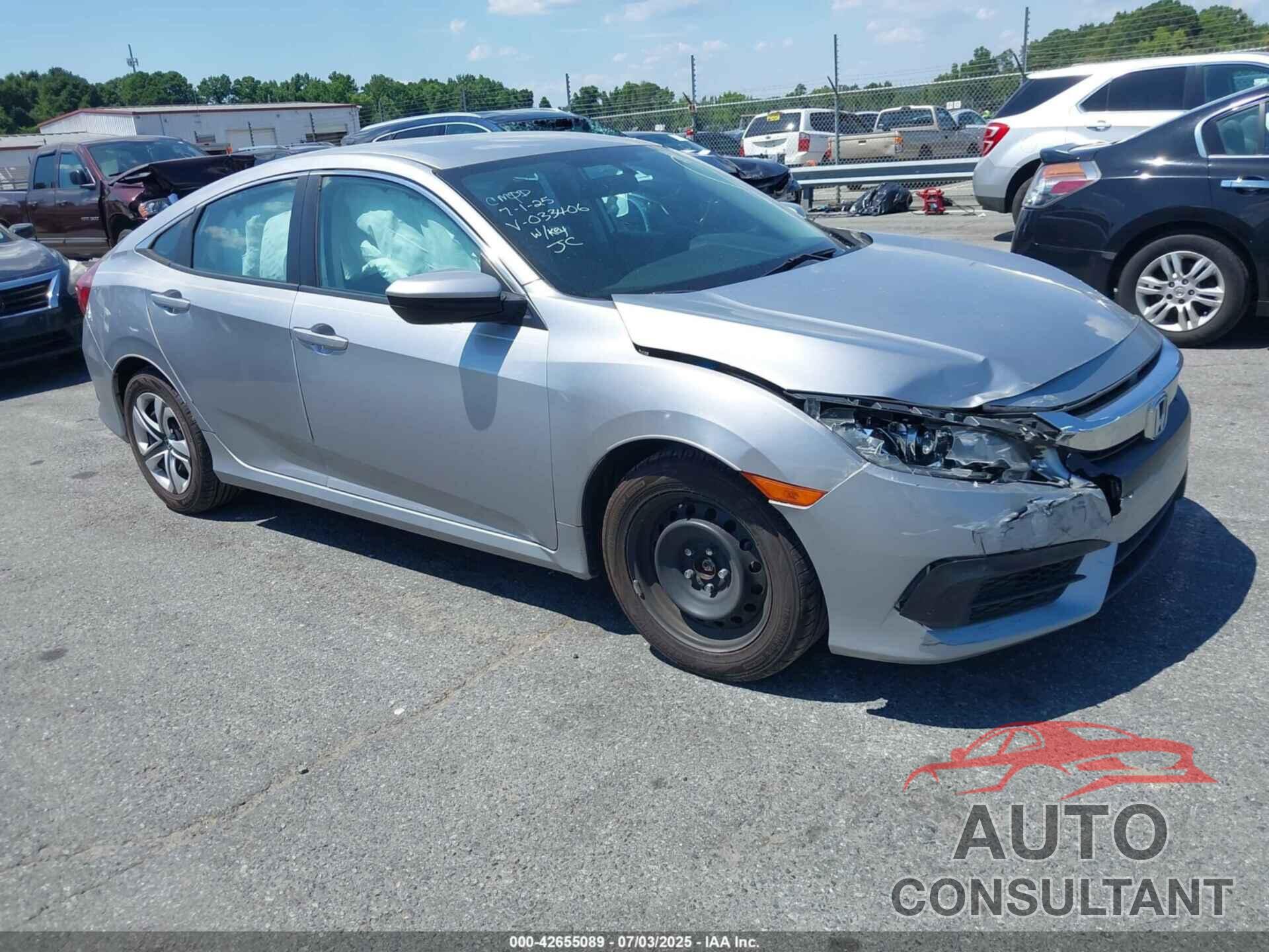 HONDA CIVIC 2018 - 19XFC2F53JE033406
