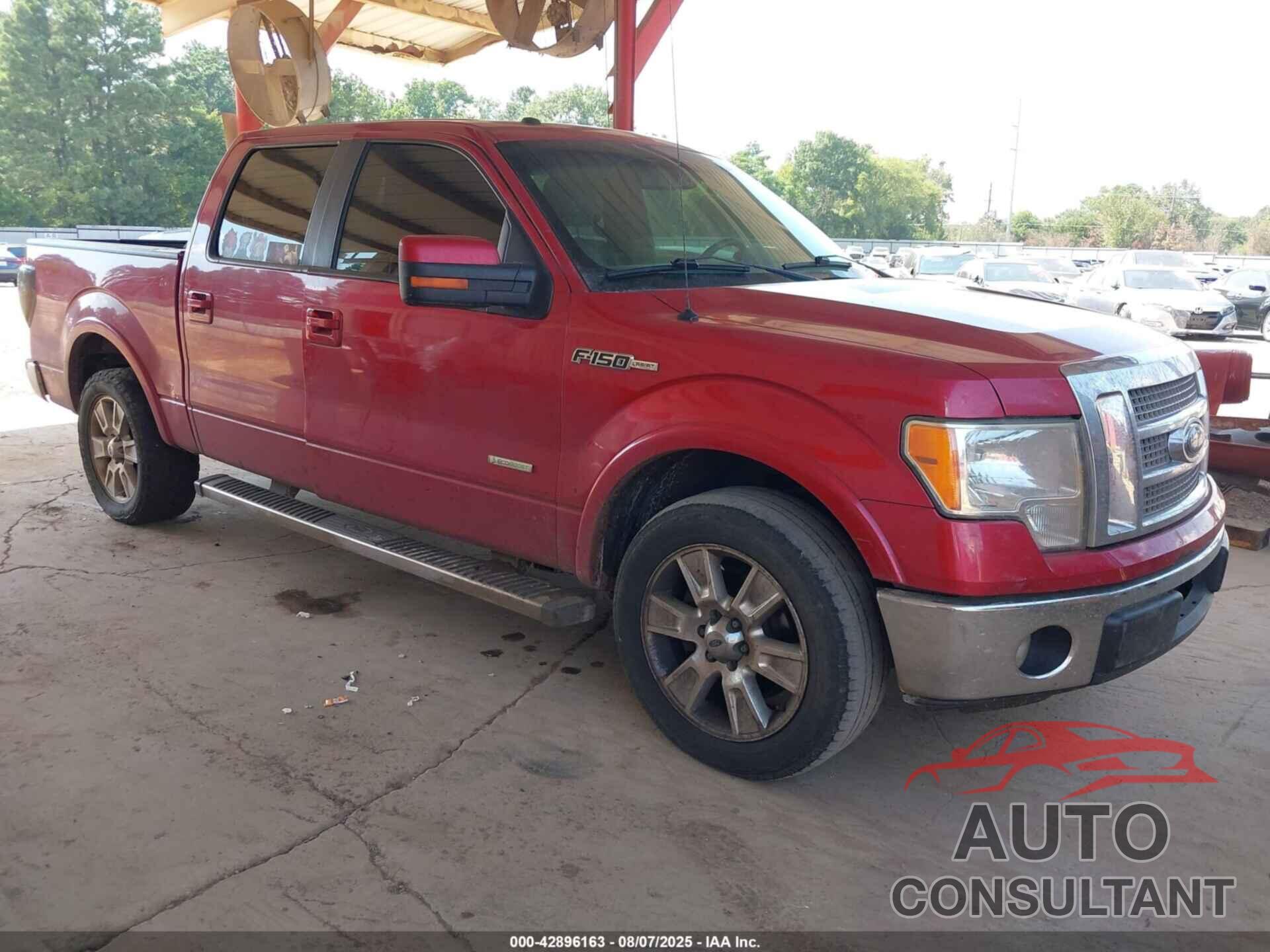 FORD F-150 2012 - 1FTFW1CT8CKD47654