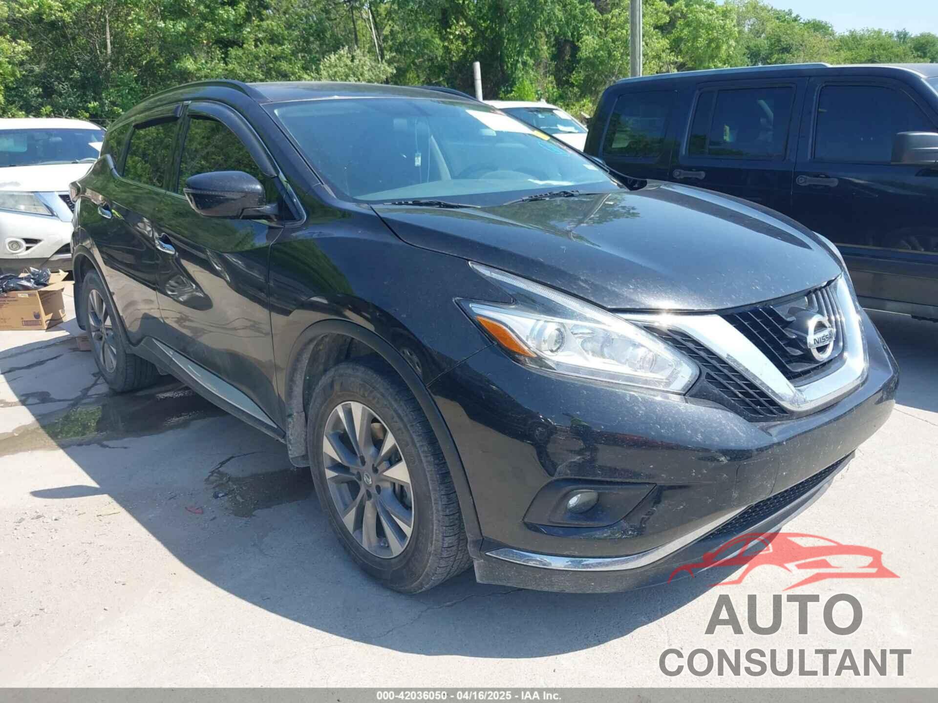 NISSAN MURANO 2016 - 5N1AZ2MG7GN126992