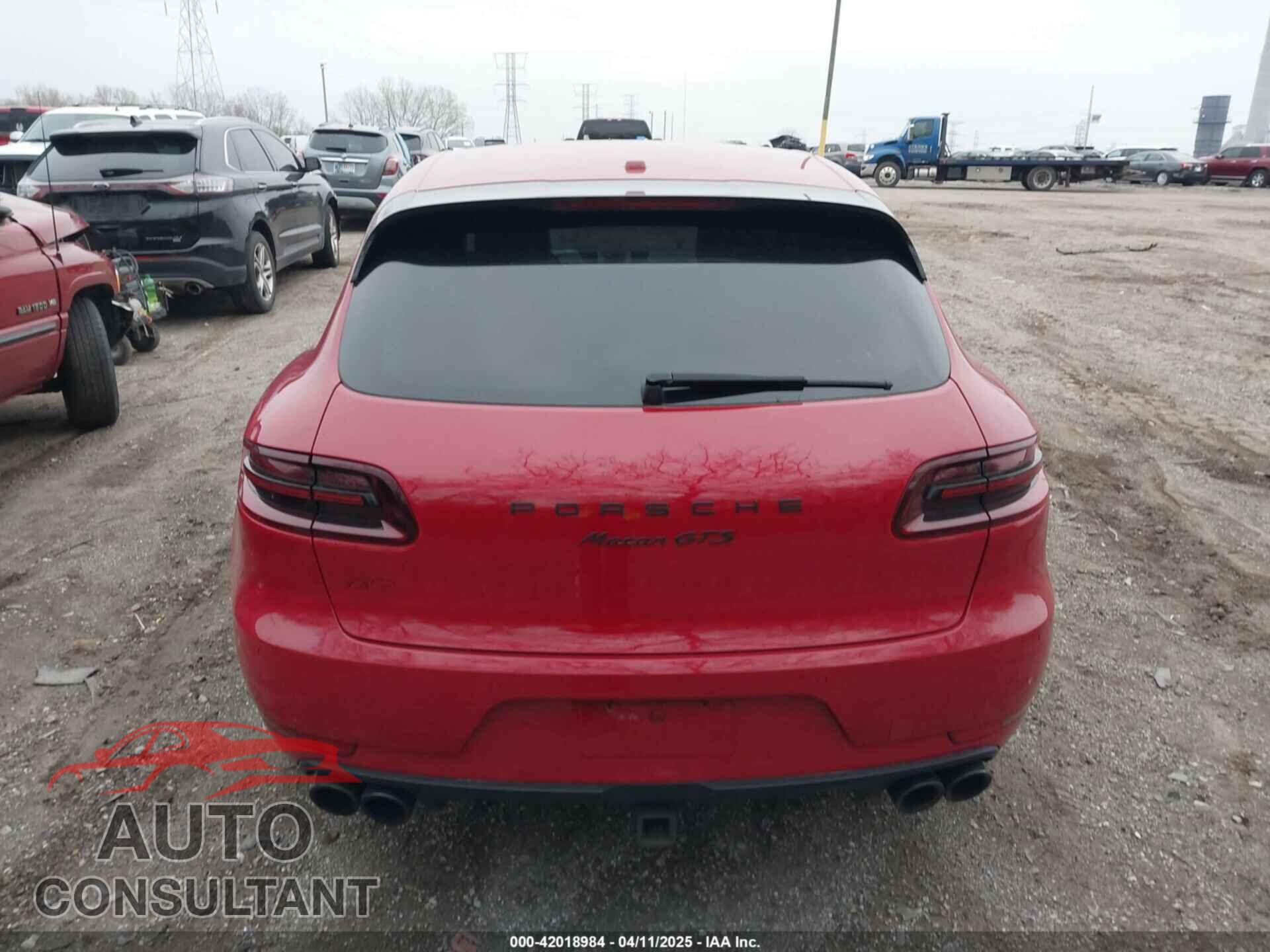 PORSCHE MACAN 2017 - WP1AG2A55HLB51155