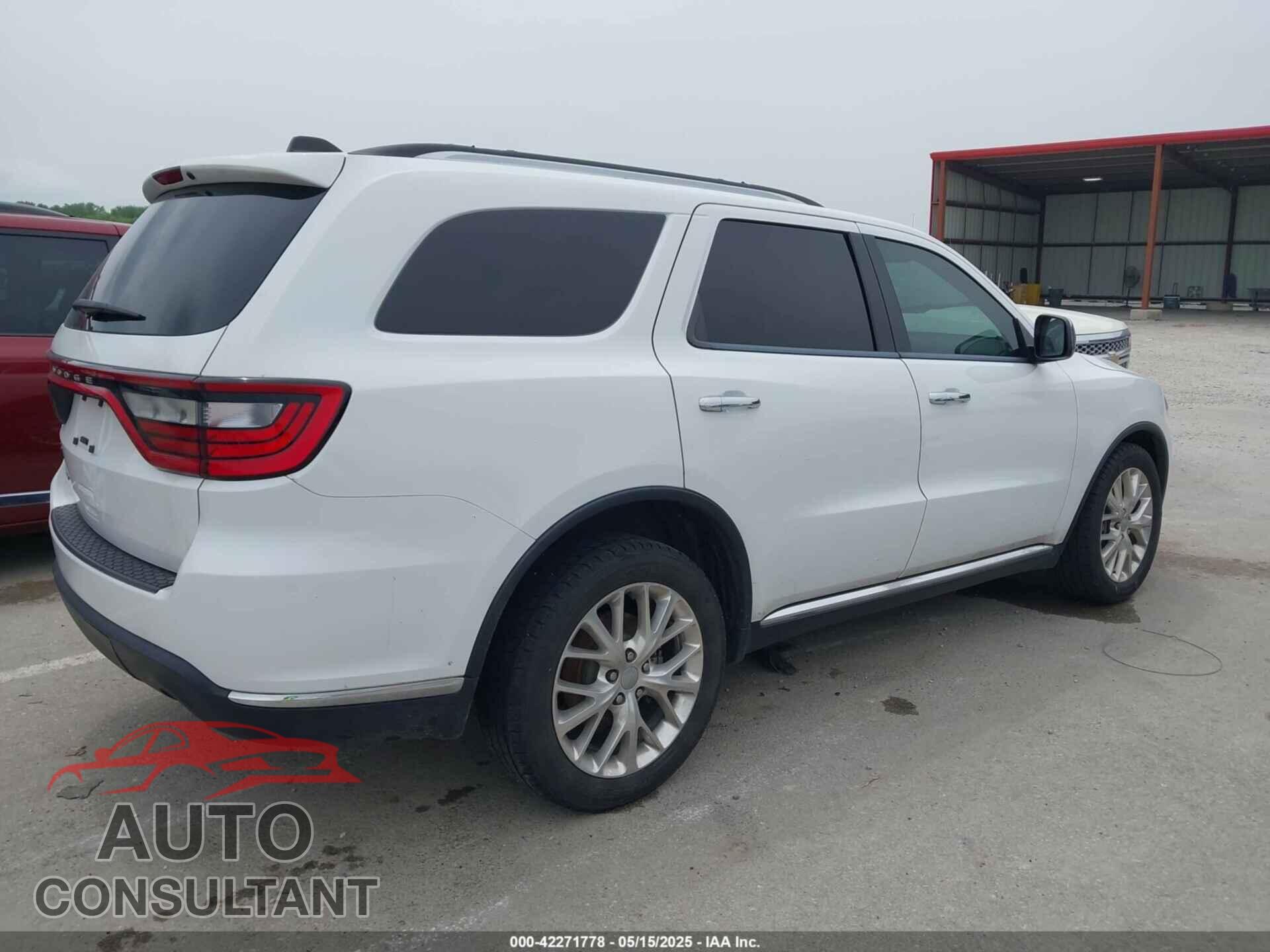 DODGE DURANGO 2016 - 1C4RDHAG9GC424274