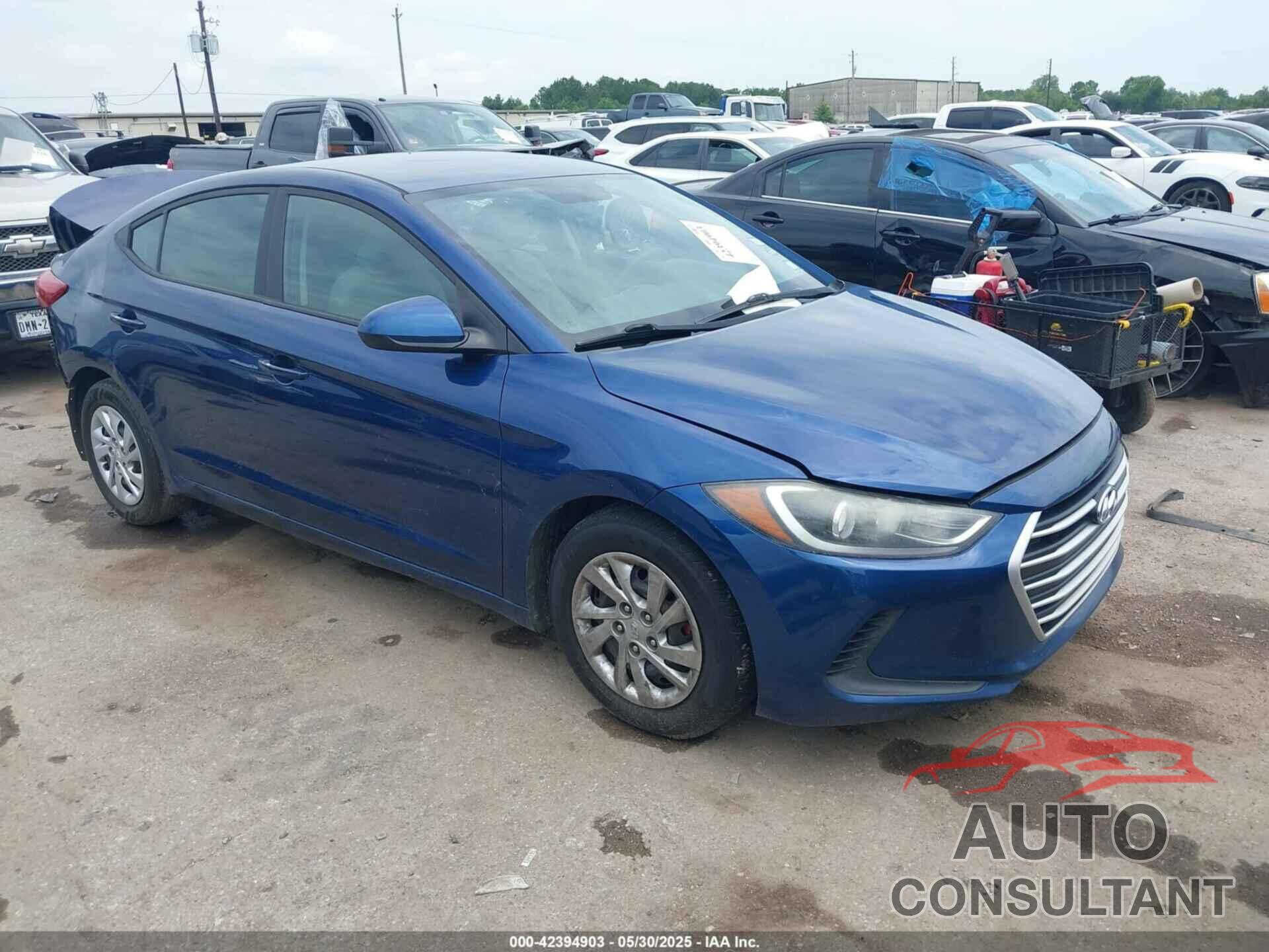 HYUNDAI ELANTRA 2017 - 5NPD84LFXHH037475