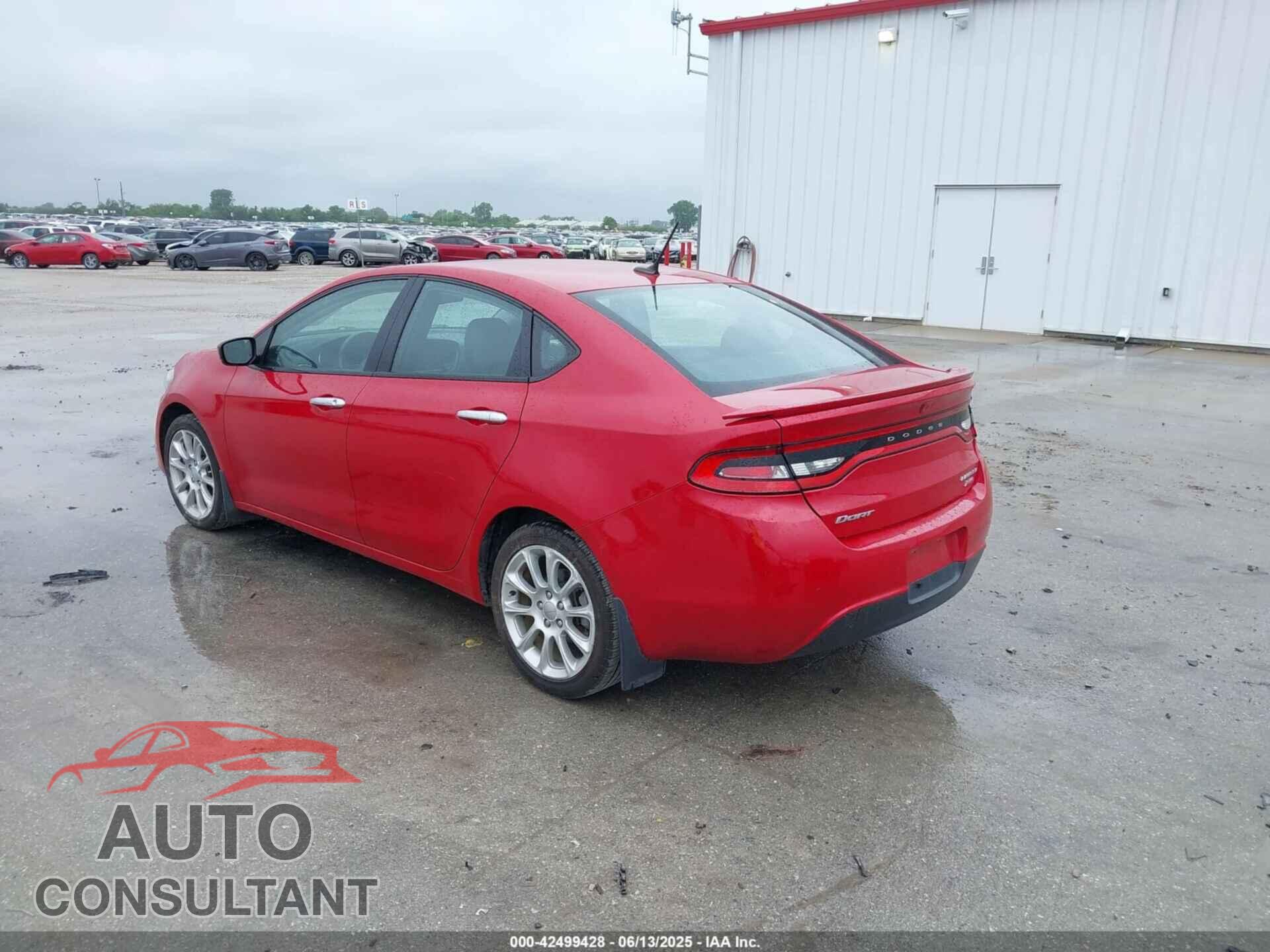 DODGE DART 2014 - 1C3CDFCB1ED901870
