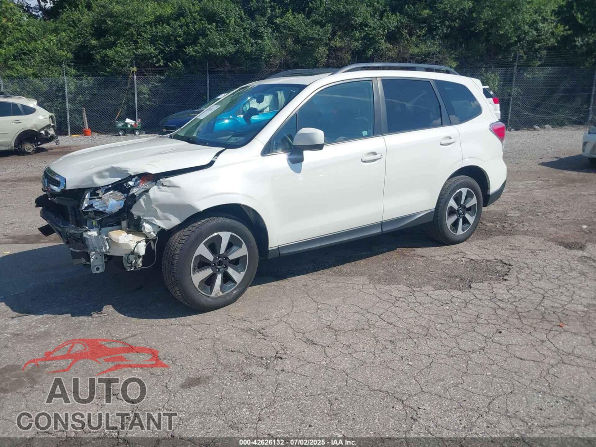 SUBARU FORESTER 2017 - JF2SJAEC6HH507546