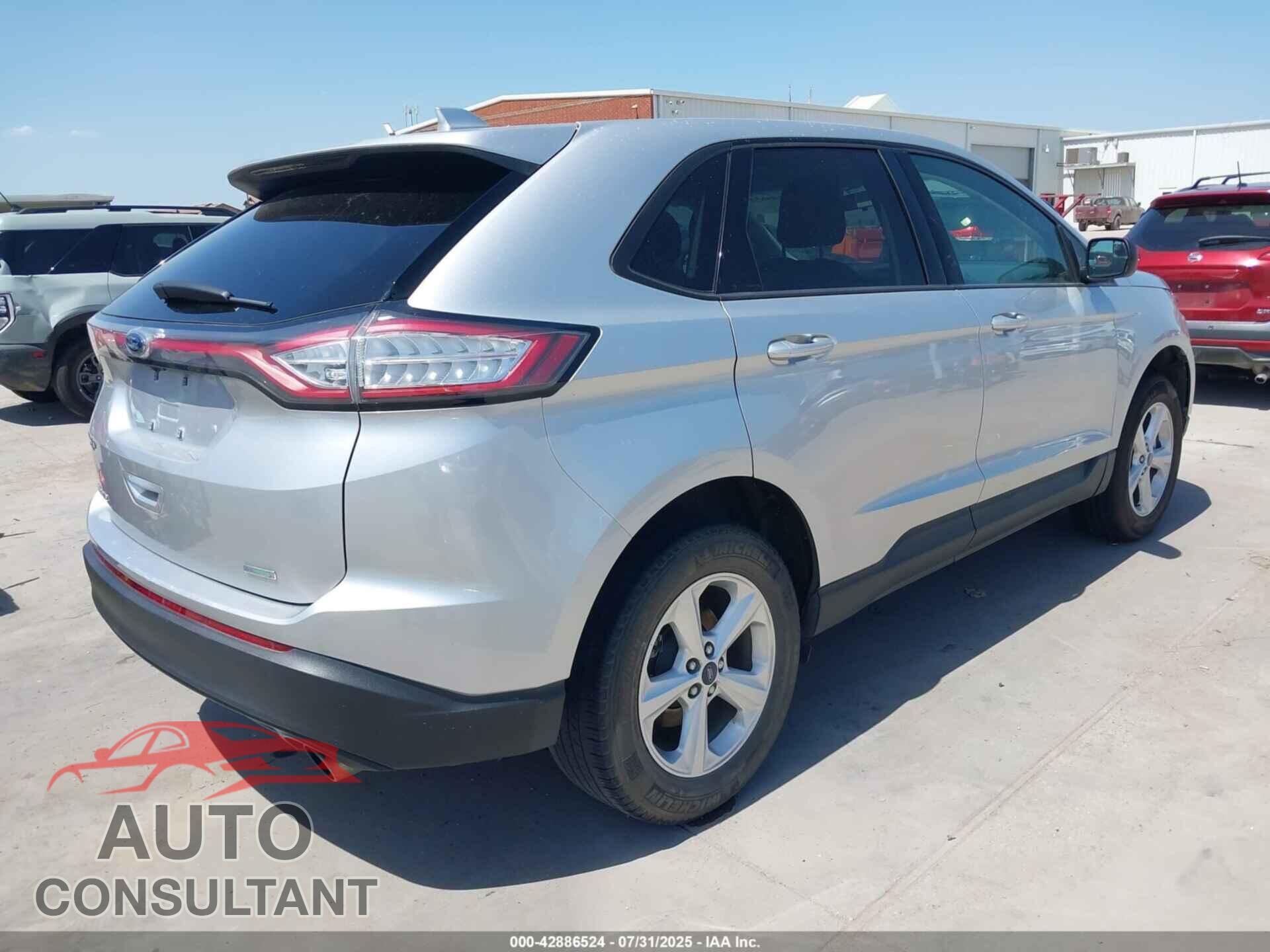 FORD EDGE 2017 - 2FMPK3G9XHBB16343