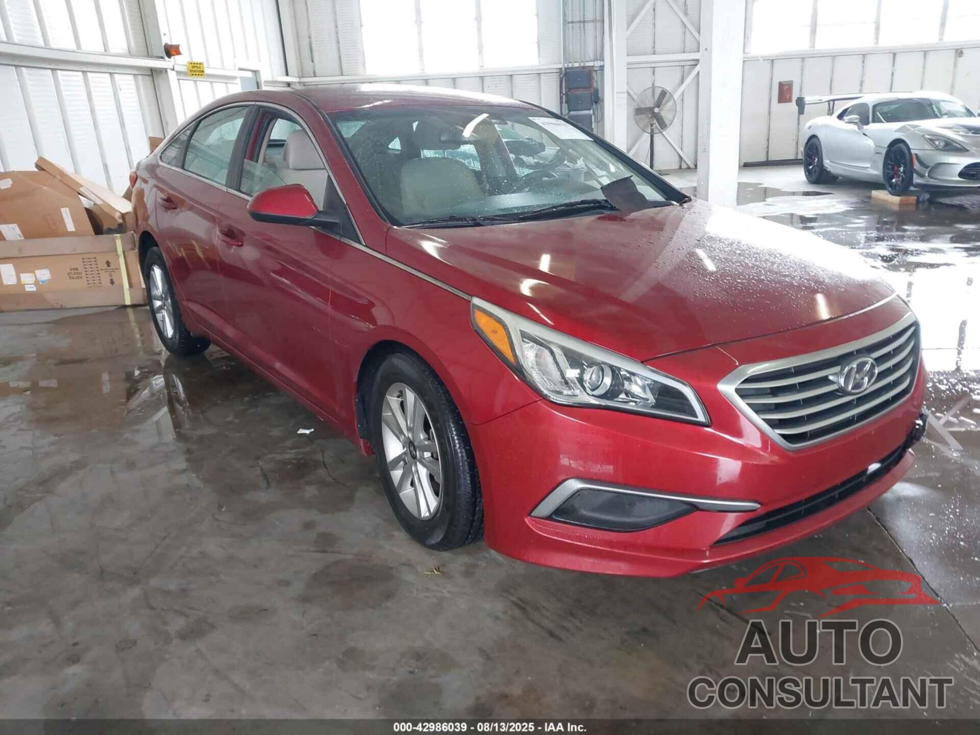 HYUNDAI SONATA 2016 - 5NPE24AFXGH321874