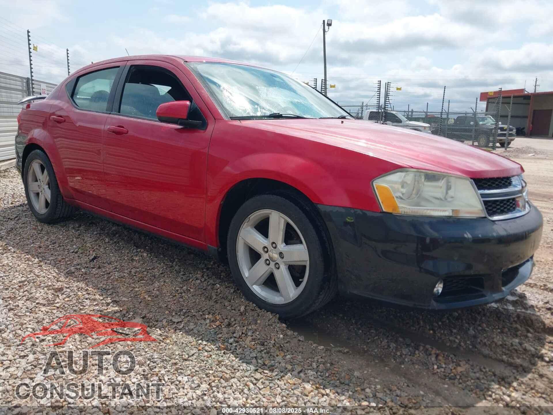 DODGE AVENGER 2011 - 1B3BD1FB4BN560915