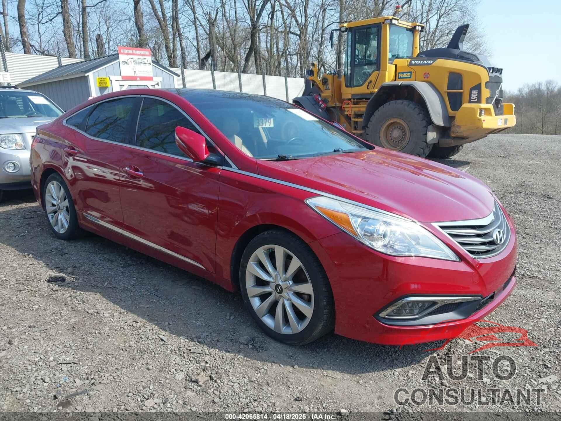 HYUNDAI AZERA 2016 - KMHFH4JG5GA524170