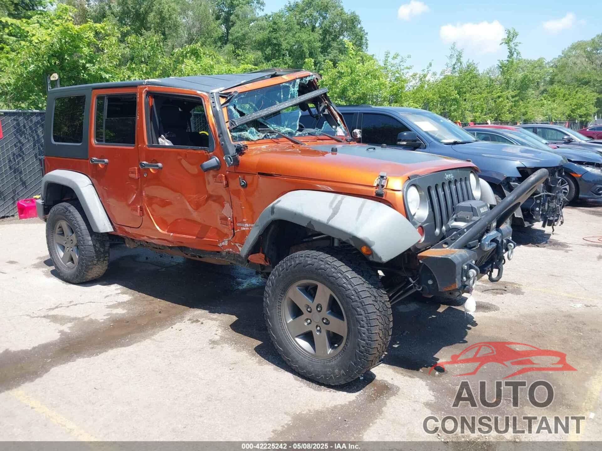 JEEP WRANGLER UNLIMITED 2010 - 1J4HA3H16AL207436