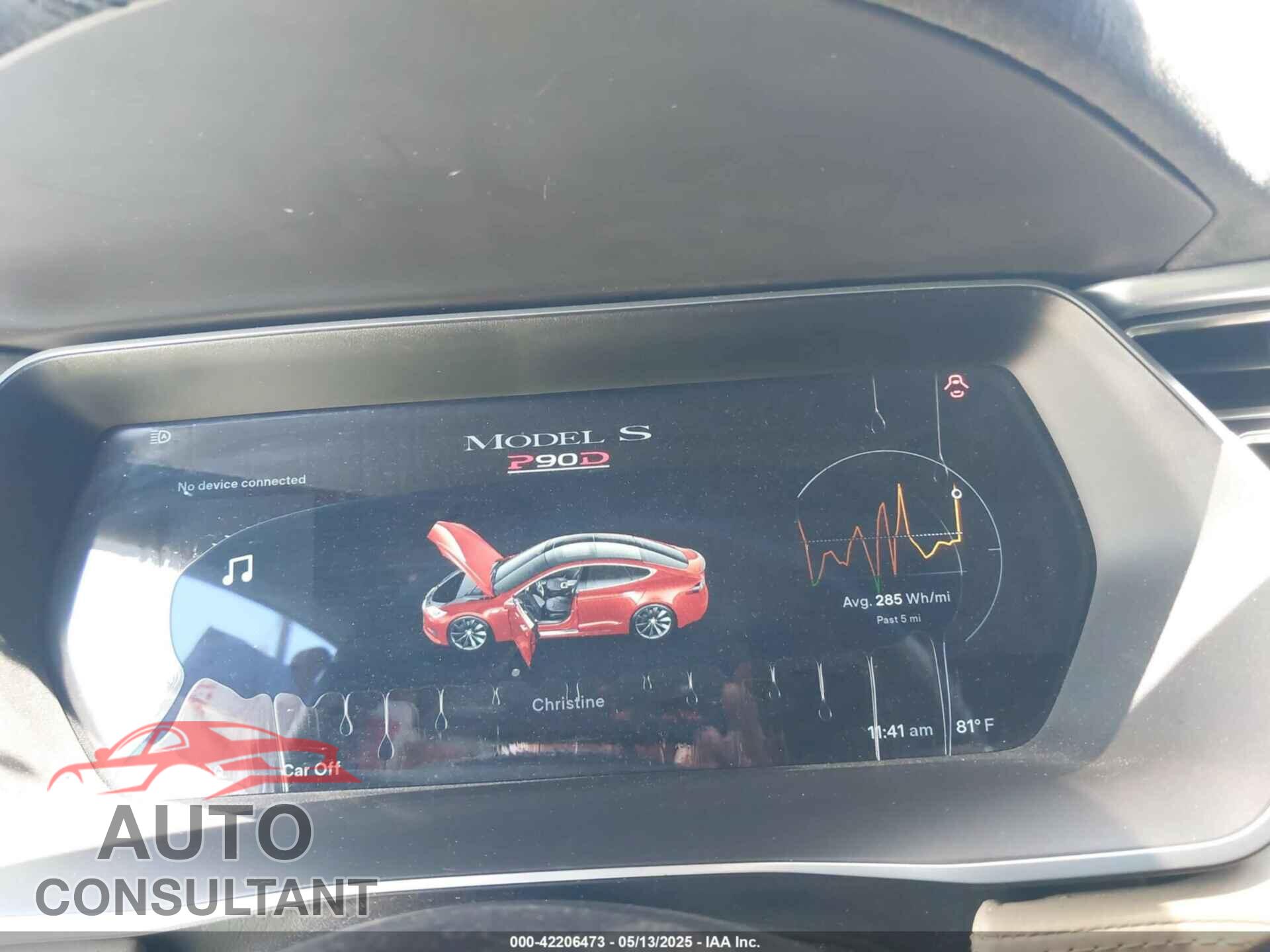 TESLA MODEL S 2016 - 5YJSA1E48GF144821