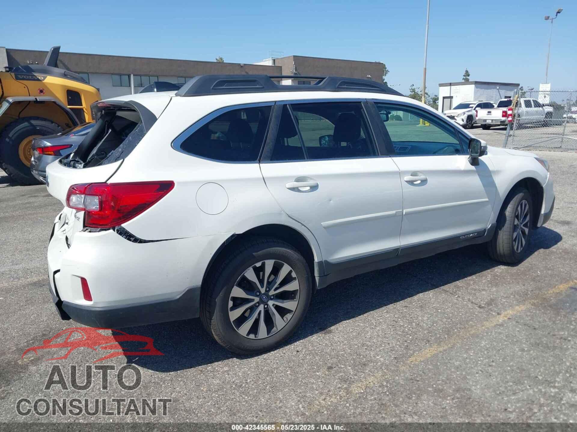 SUBARU OUTBACK 2017 - 4S4BSAKC0H3312129