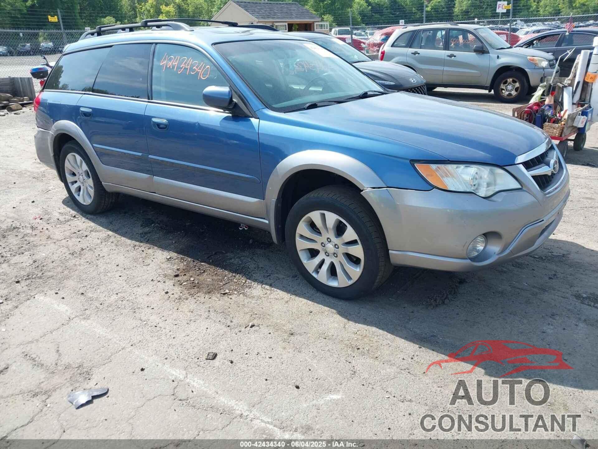SUBARU OUTBACK 2009 - 4S4BP66CX97310553