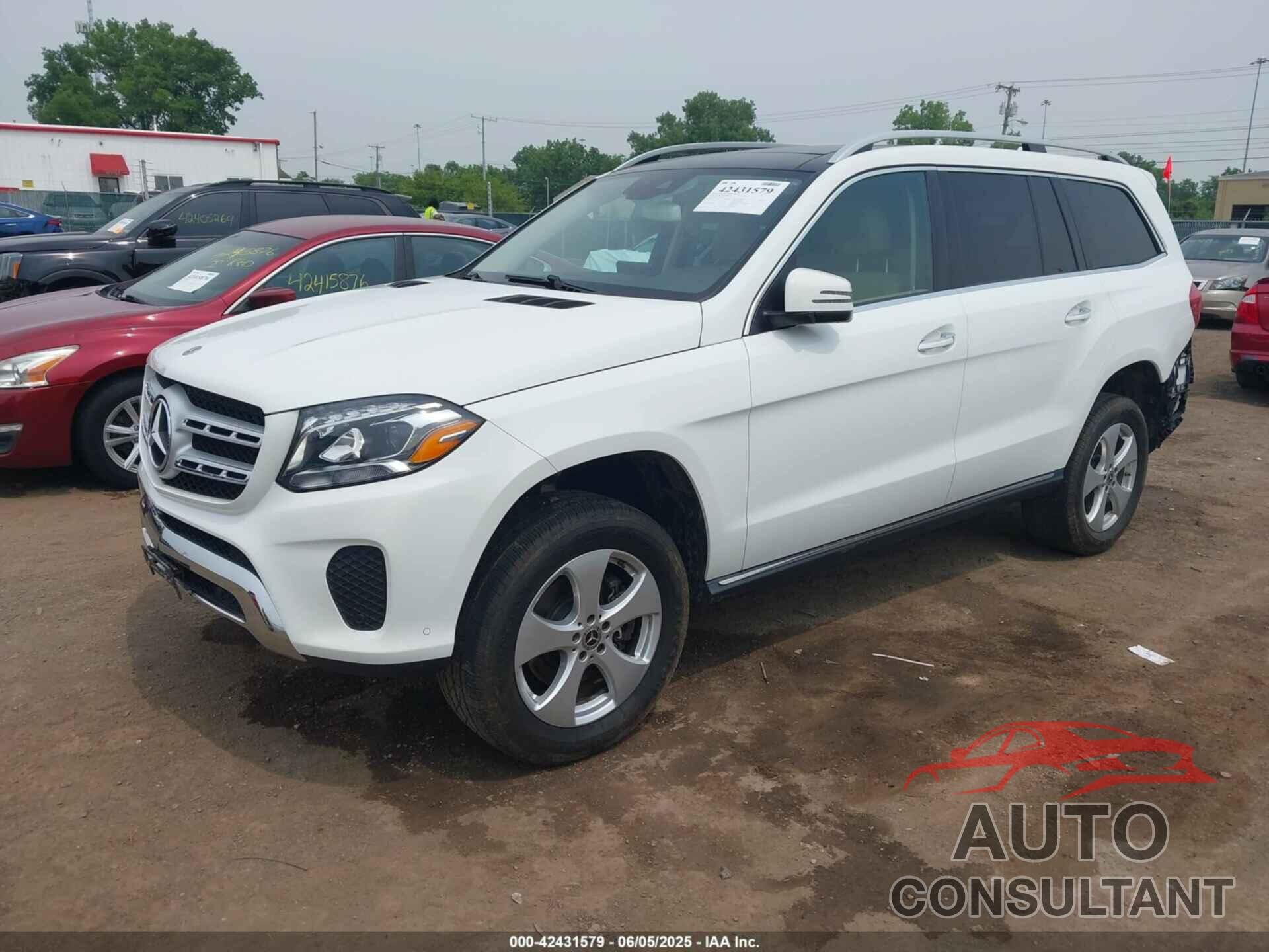 MERCEDES-BENZ GLS 450 2018 - 4JGDF6EE2JB023644