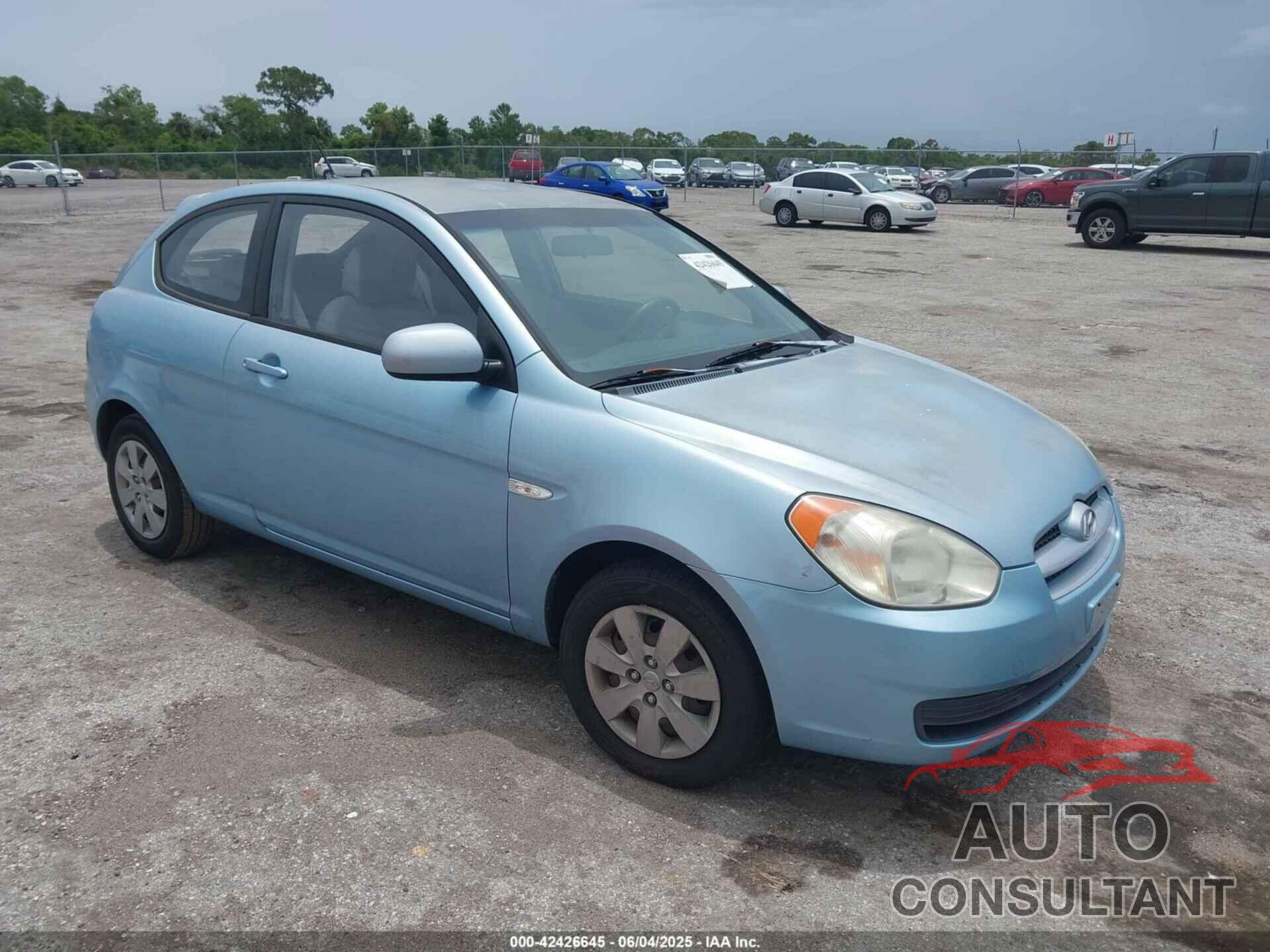 HYUNDAI ACCENT 2010 - KMHCM3AC6AU166878
