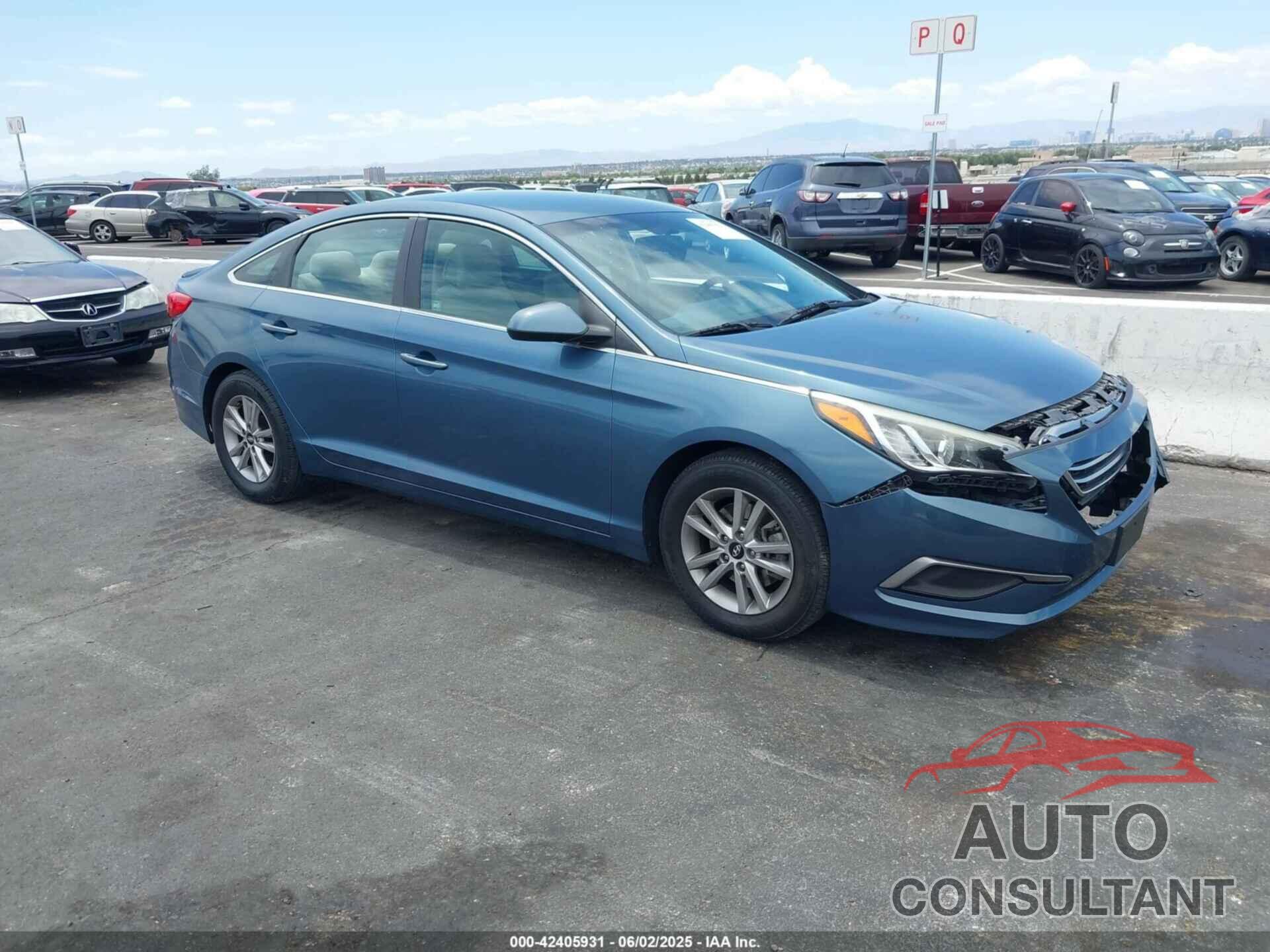 HYUNDAI SONATA 2016 - 5NPE24AF3GH409505