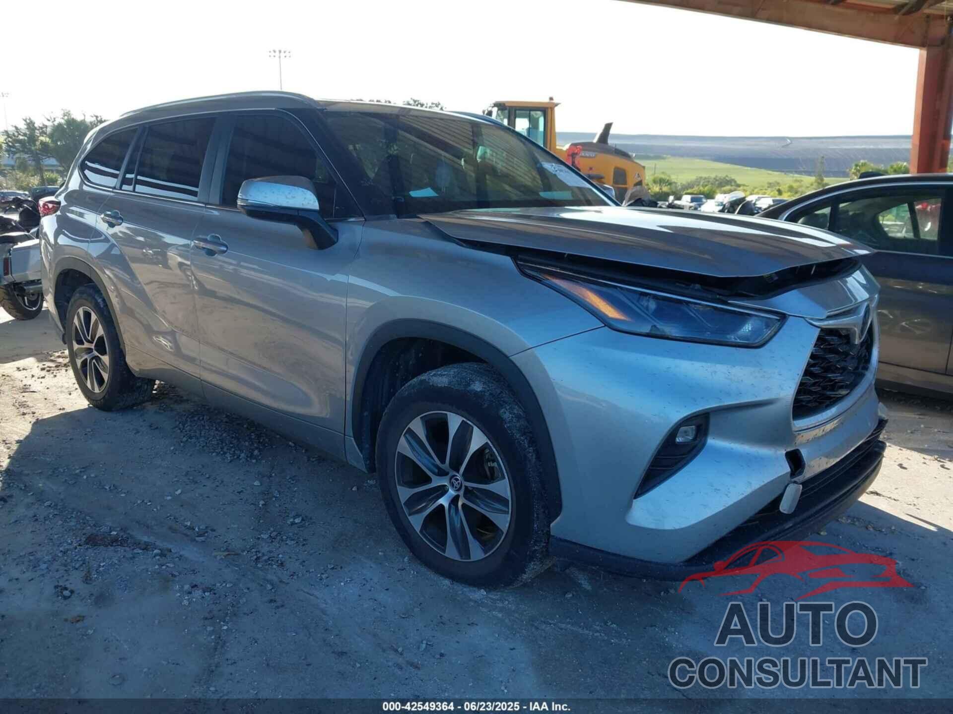 TOYOTA HIGHLANDER 2023 - 5TDKDRAH9PS046004