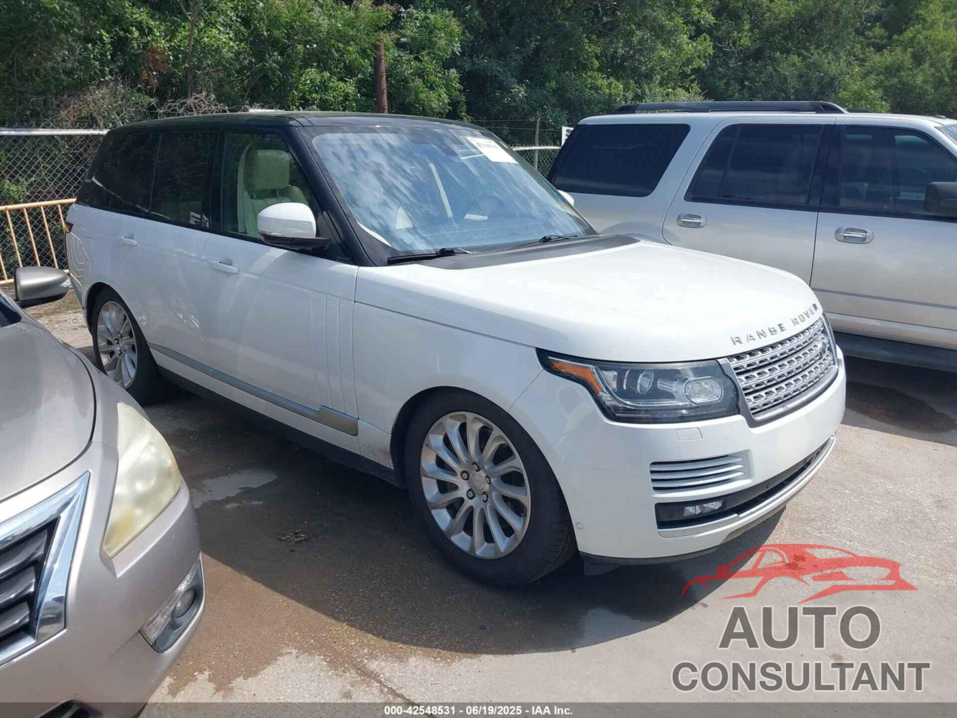 LAND ROVER RANGE ROVER 2016 - SALGS2VF9GA267314
