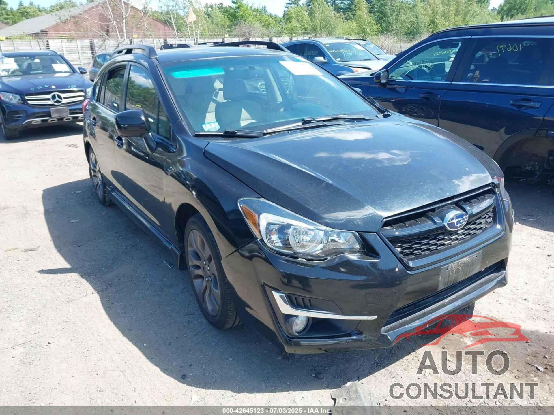 SUBARU IMPREZA 2014 - JF1GPAU6XE8236233