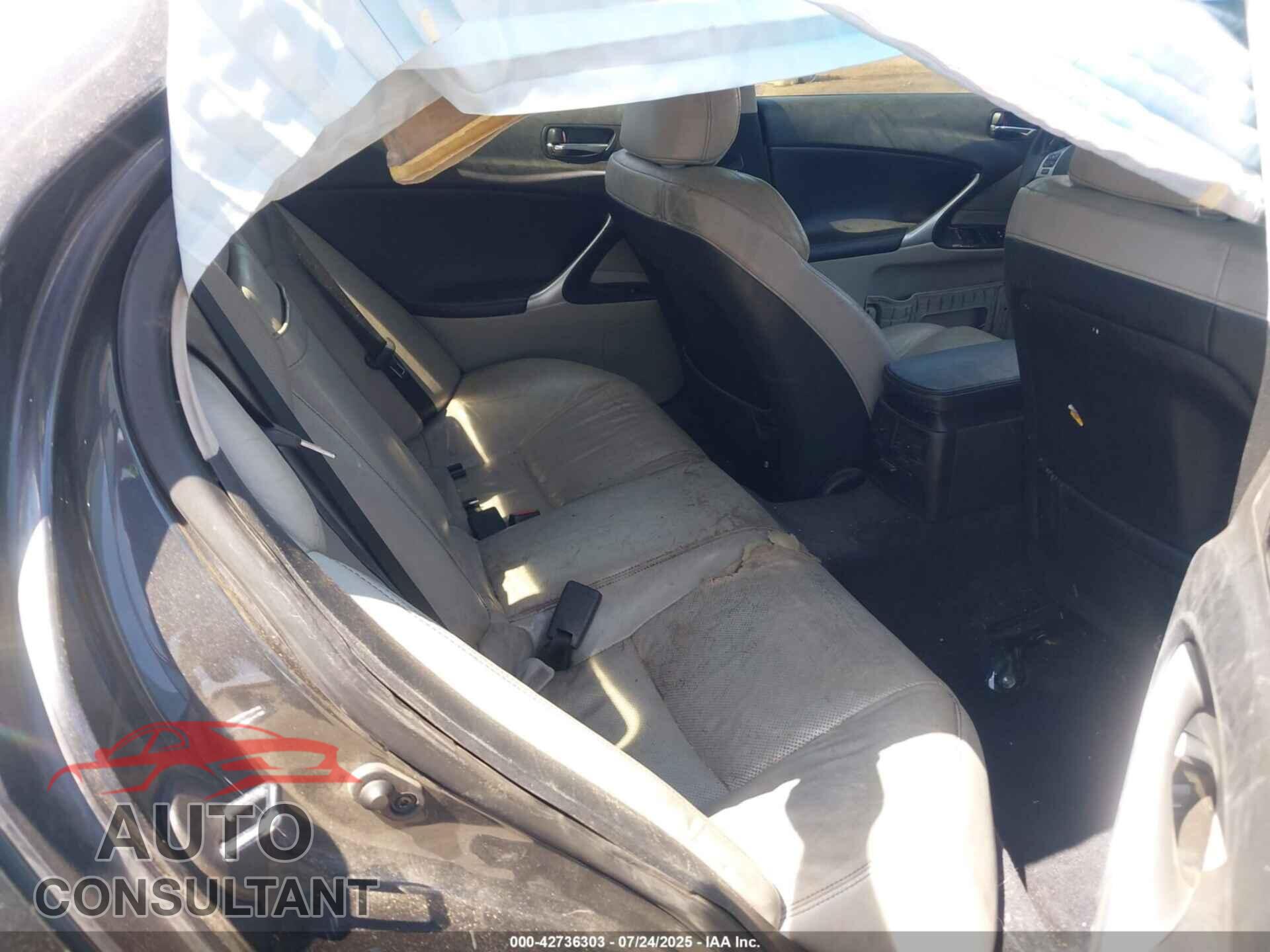 LEXUS IS 250 2011 - JTHCF5C24B2034986