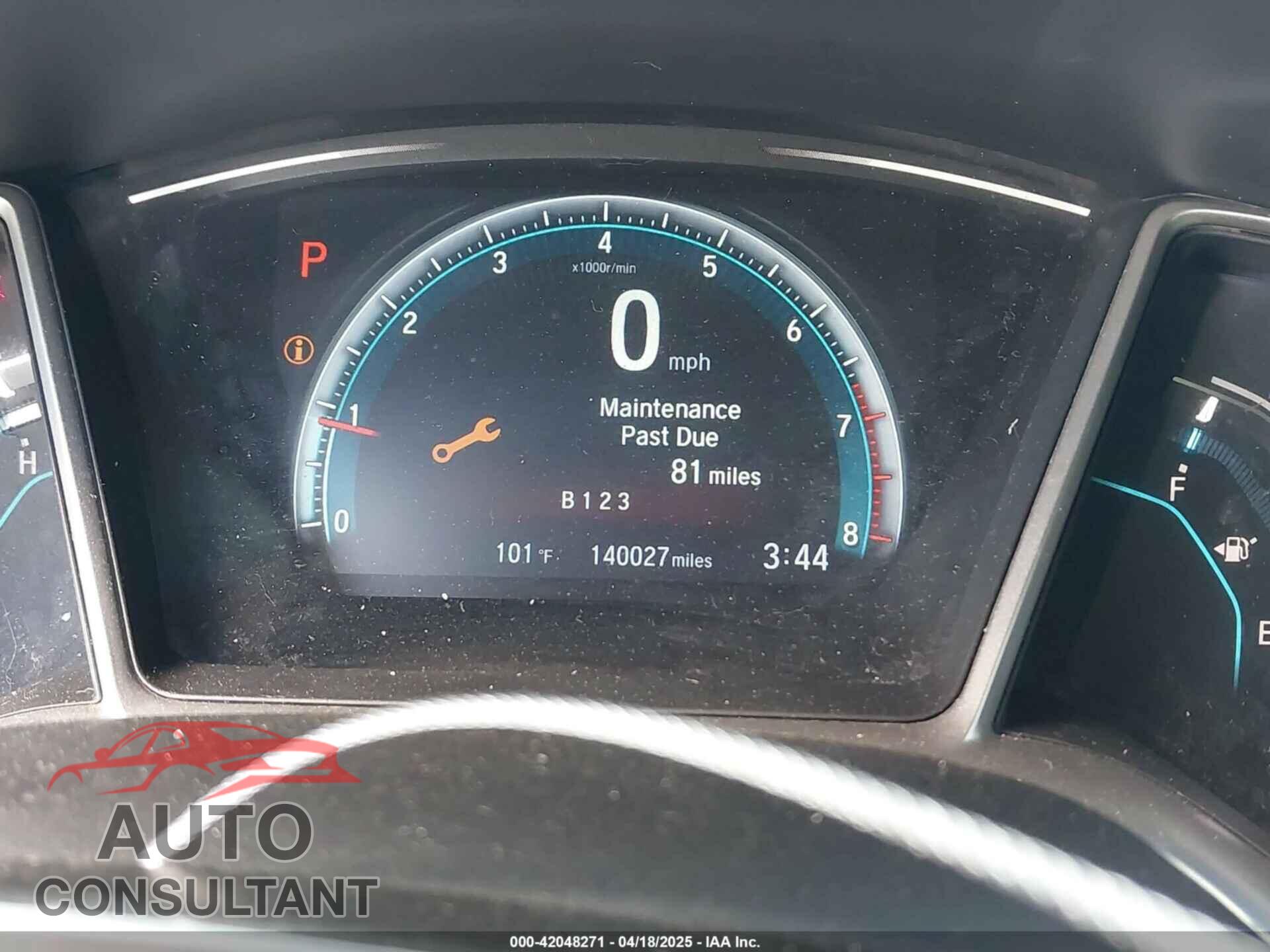 HONDA CIVIC 2016 - 19XFC2F76GE058357