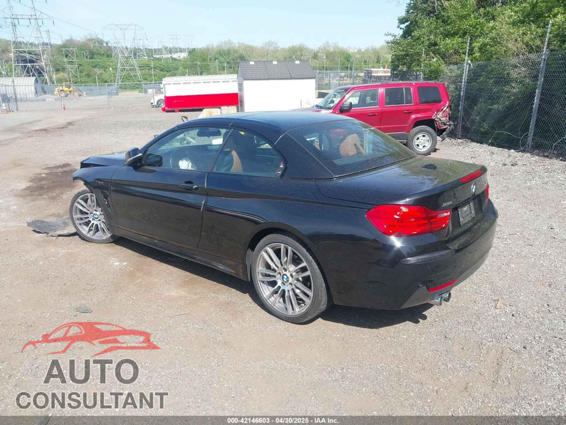 BMW 430I 2017 - WBA4U9C52H5D43750