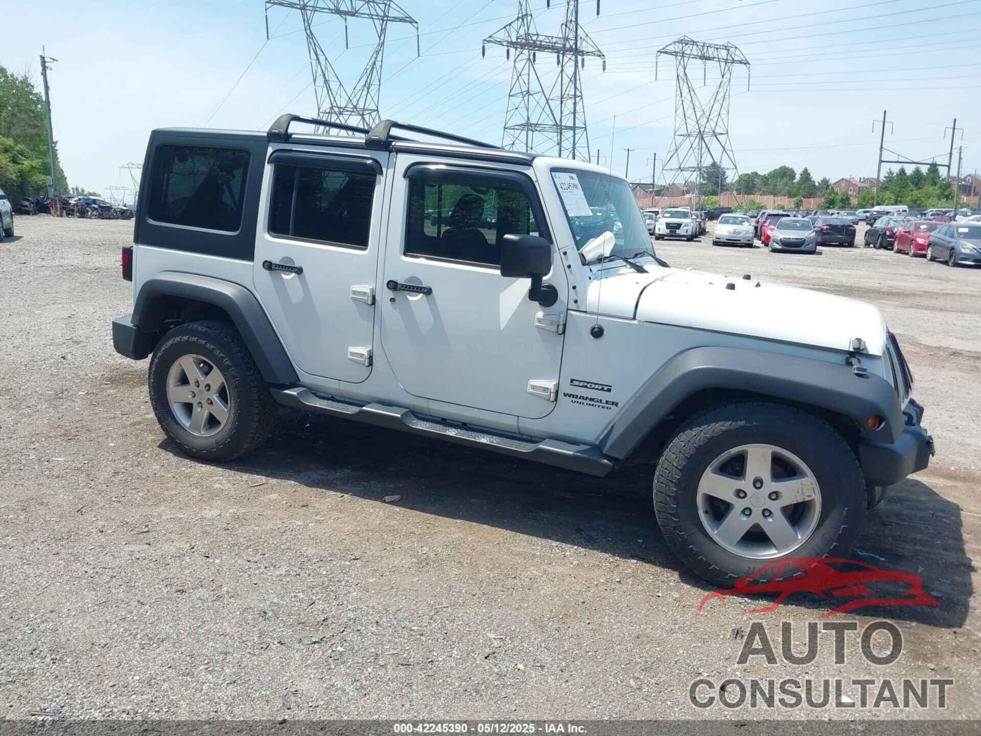JEEP WRANGLER UNLIMITED 2014 - 1C4BJWDG6EL115627