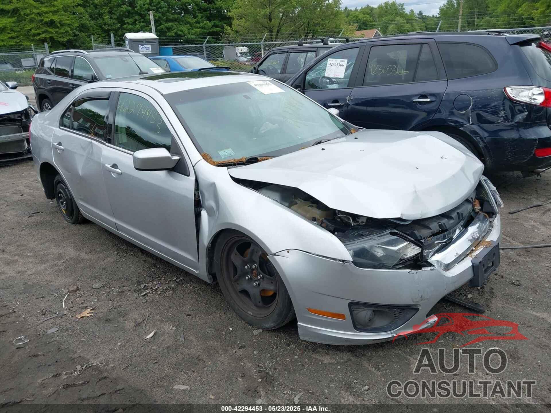 FORD FUSION 2011 - 3FAHP0HA0BR170606