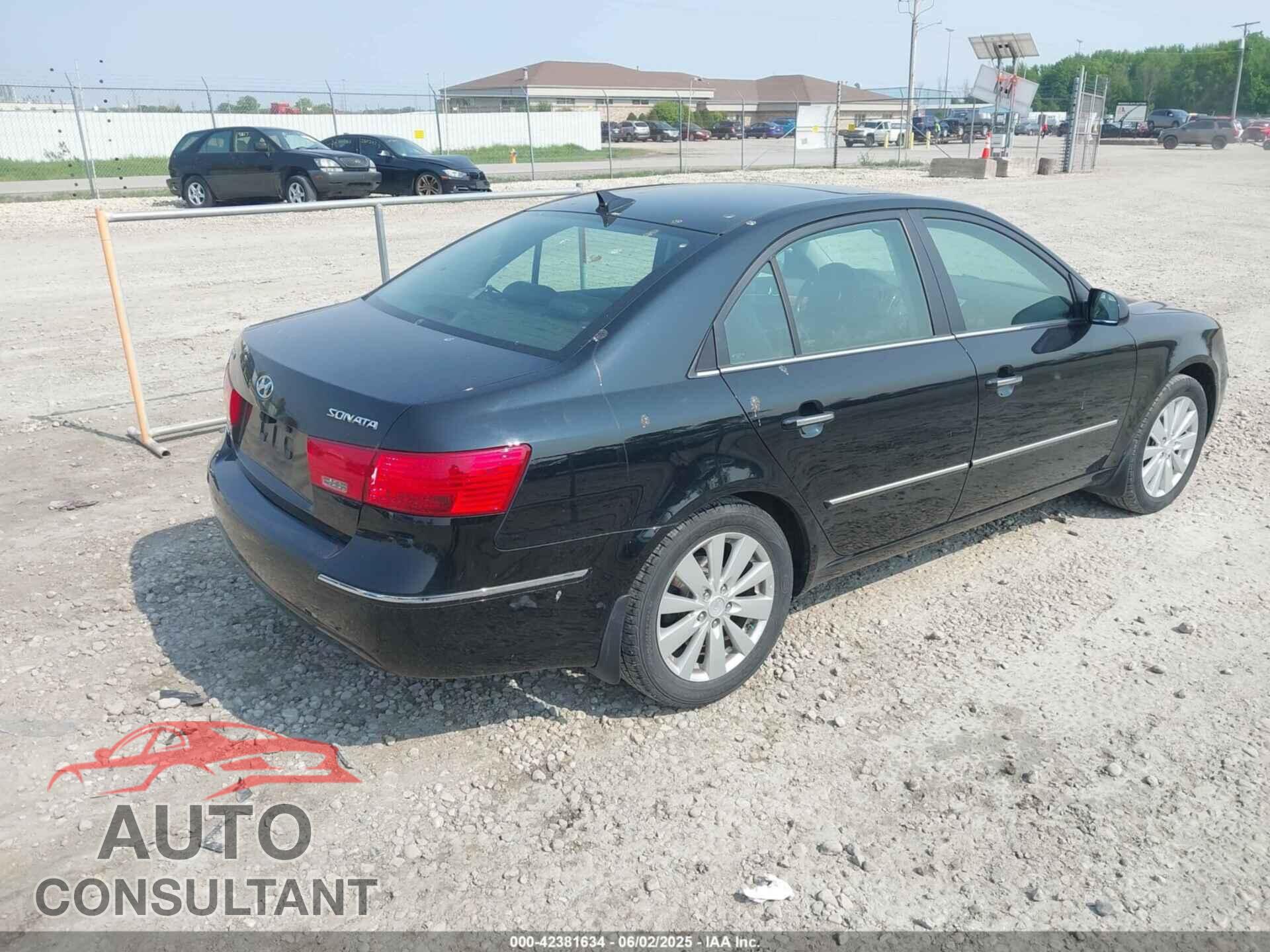 HYUNDAI SONATA 2009 - 5NPEU46C19H491004