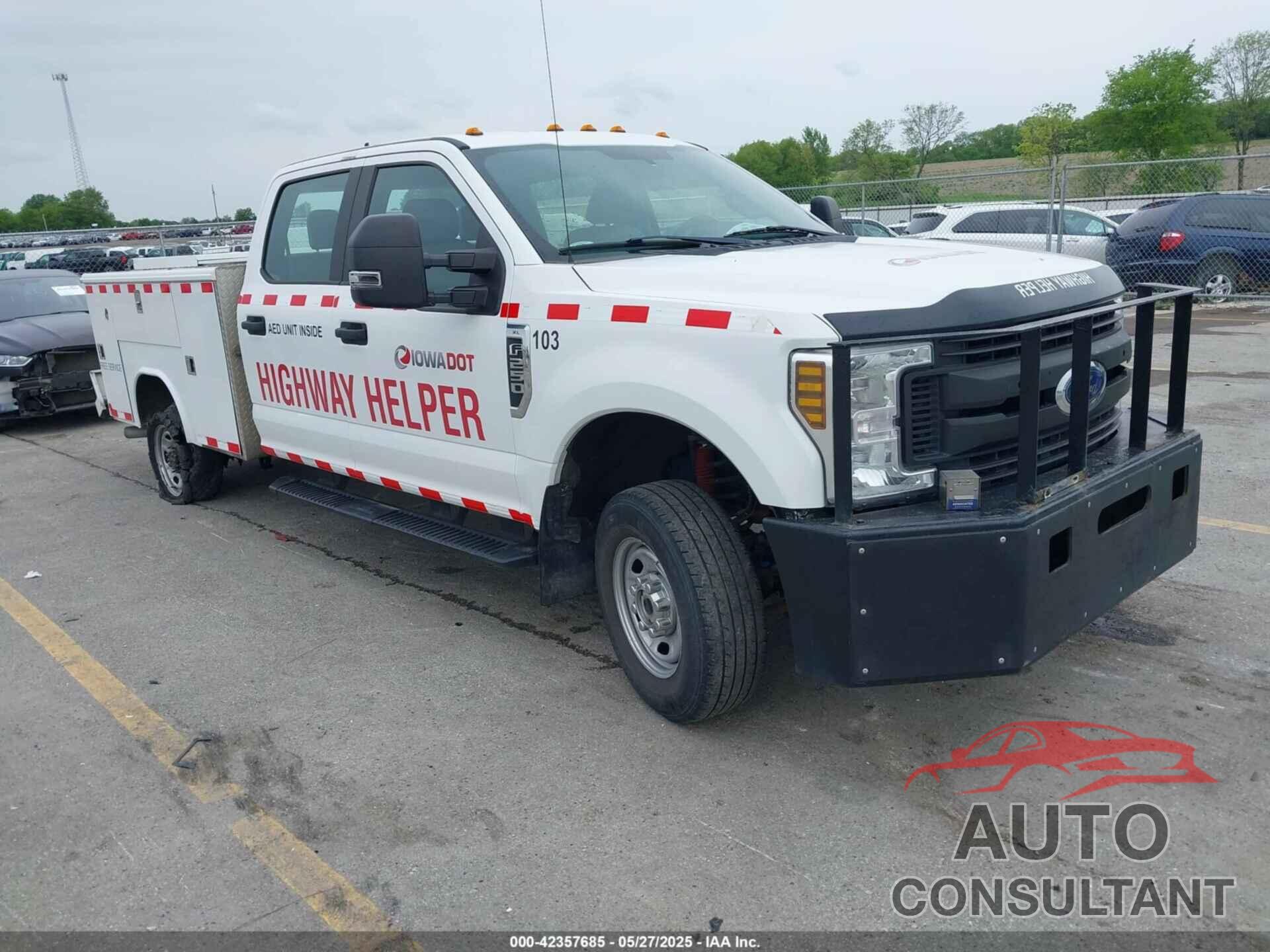 FORD F-250 2019 - 1FT7W2B63KED86395