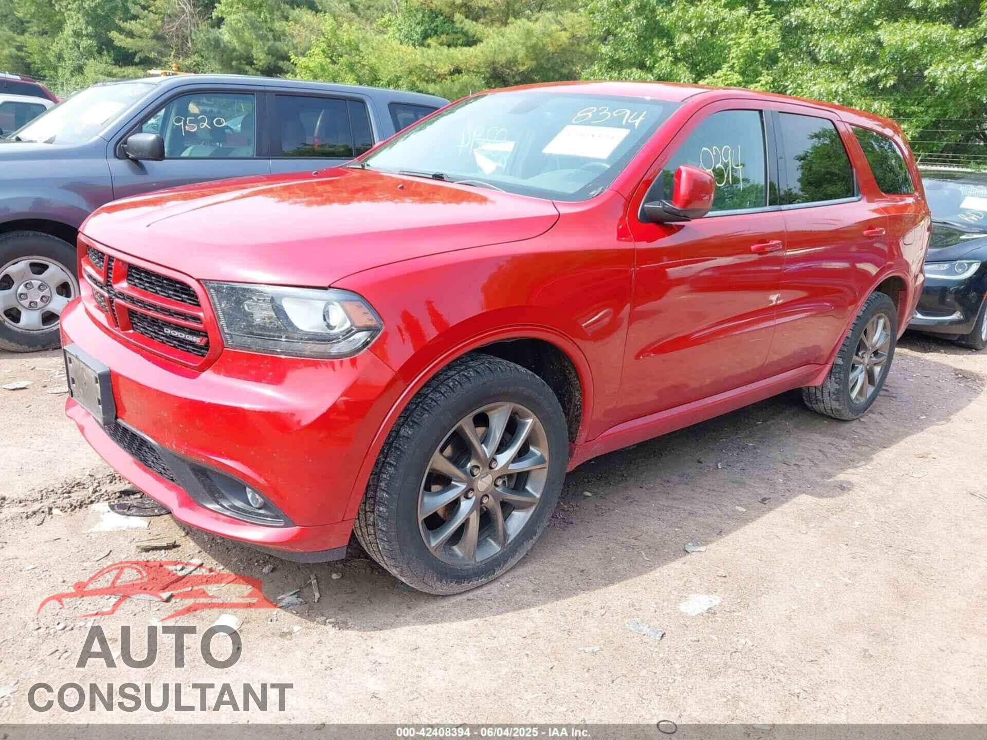 DODGE DURANGO 2015 - 1C4RDJAG3FC938238