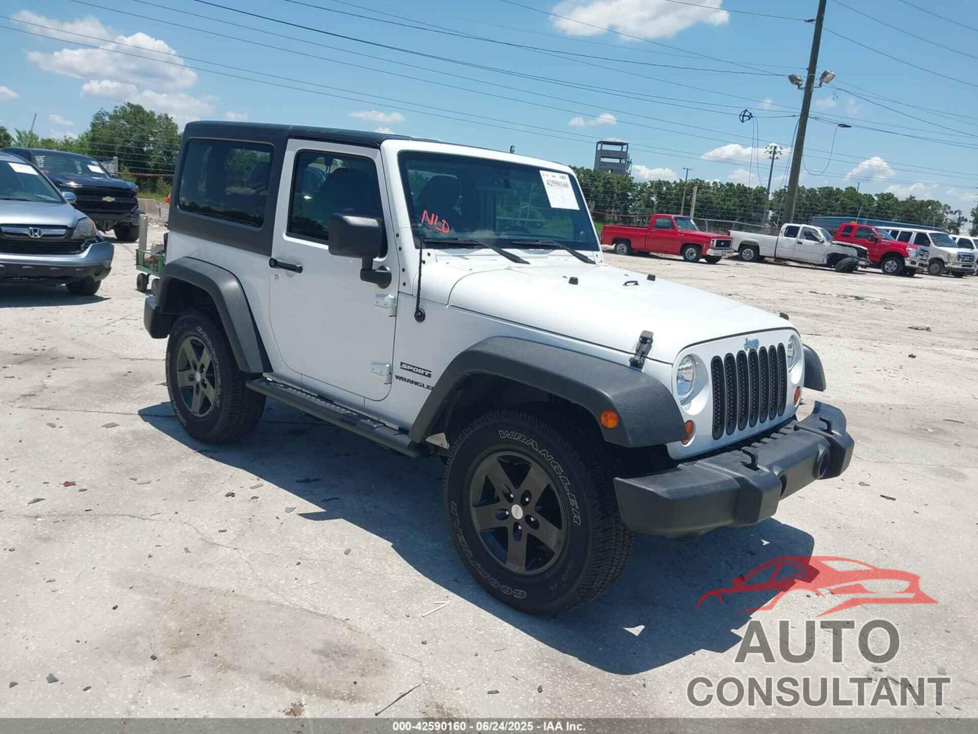 JEEP WRANGLER 2013 - 1C4AJWAG0DL542624