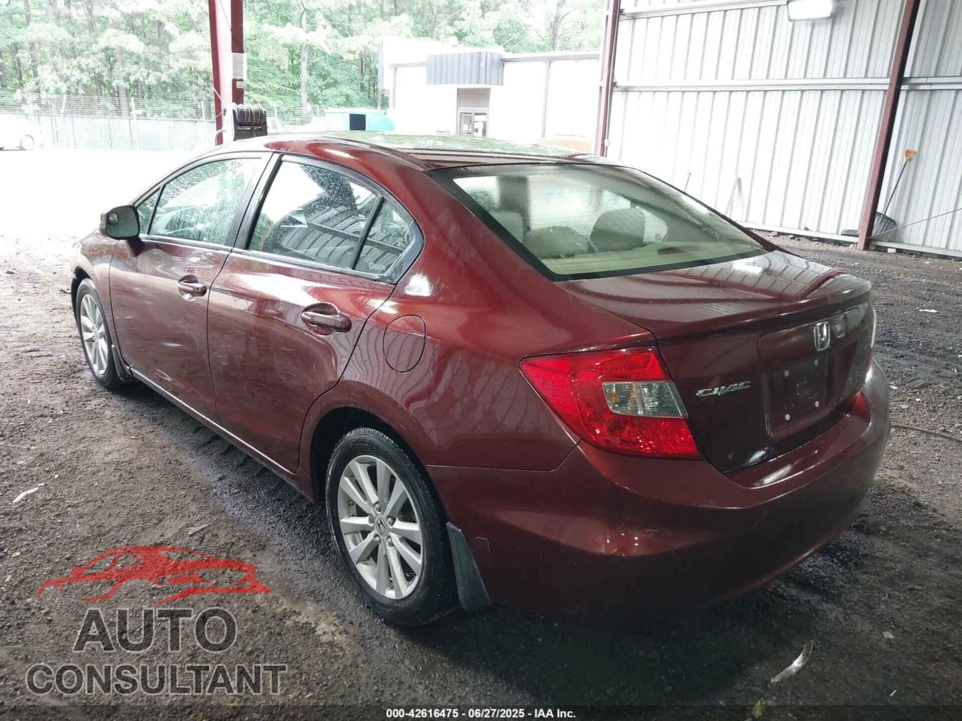 HONDA CIVIC 2012 - JHMFB2F83CS006105