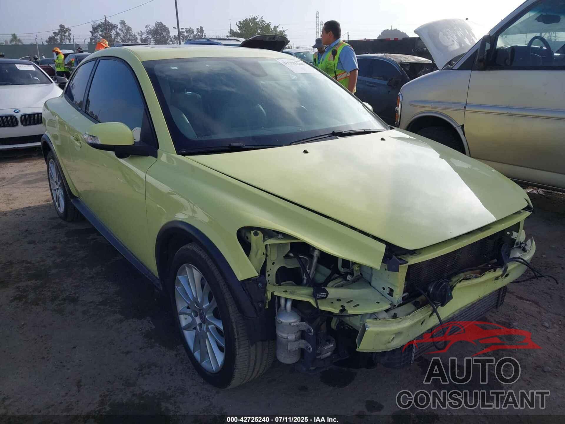 VOLVO C30 2012 - YV1672MK1C2273593