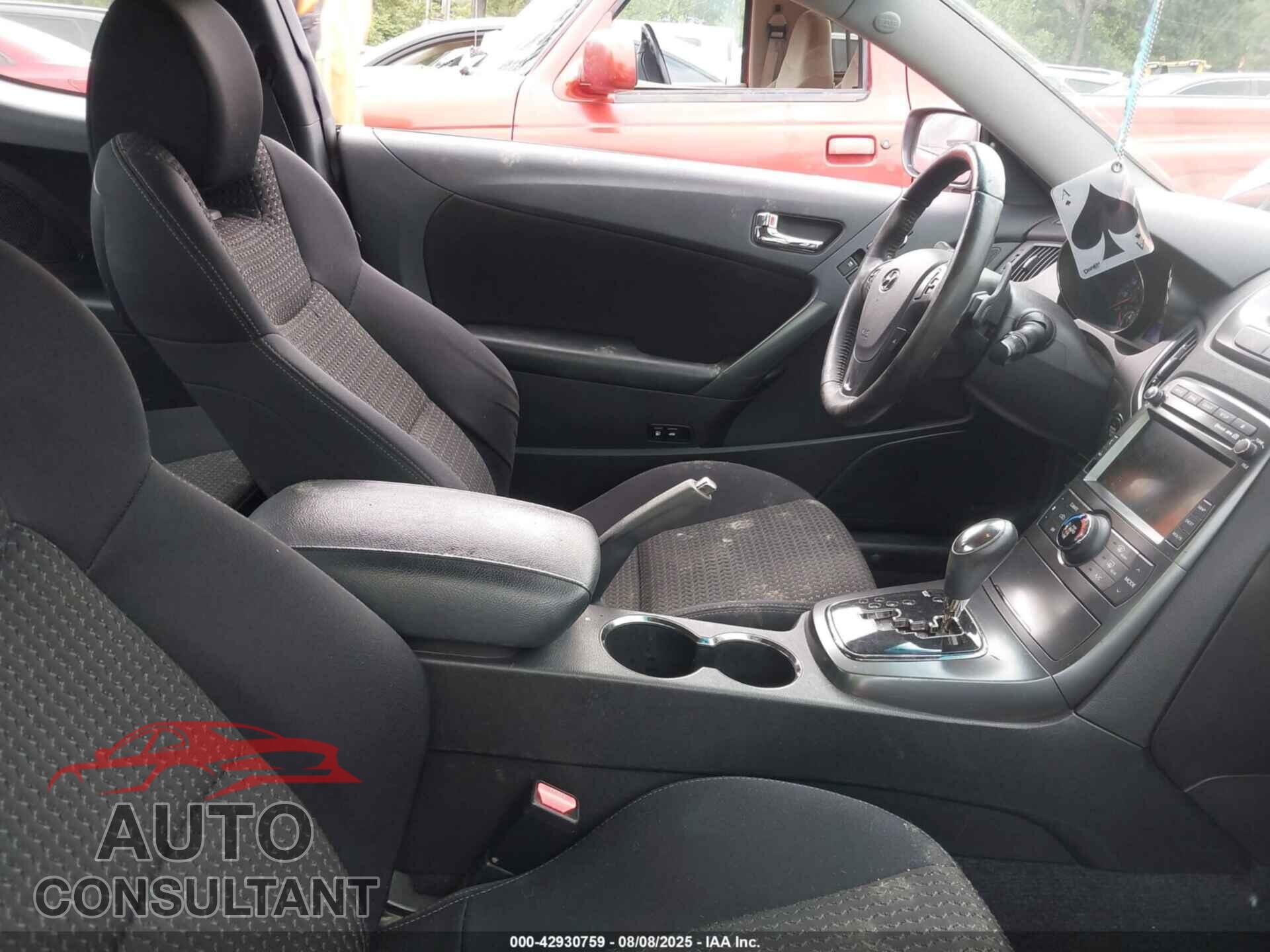 HYUNDAI GENESIS 2012 - KMHHT6KD7CU073517