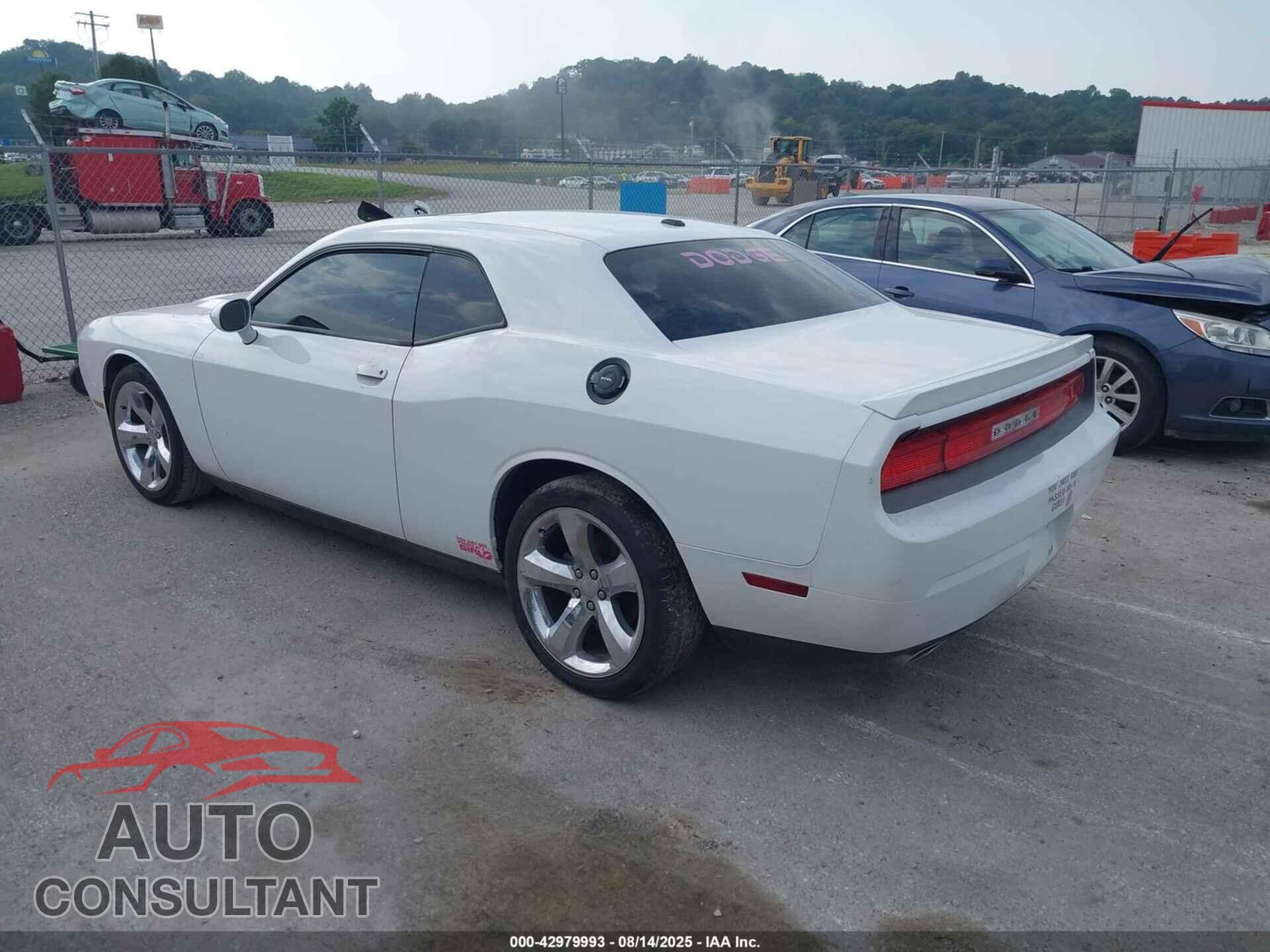 DODGE CHALLENGER 2012 - 2C3CDYAG8CH110620