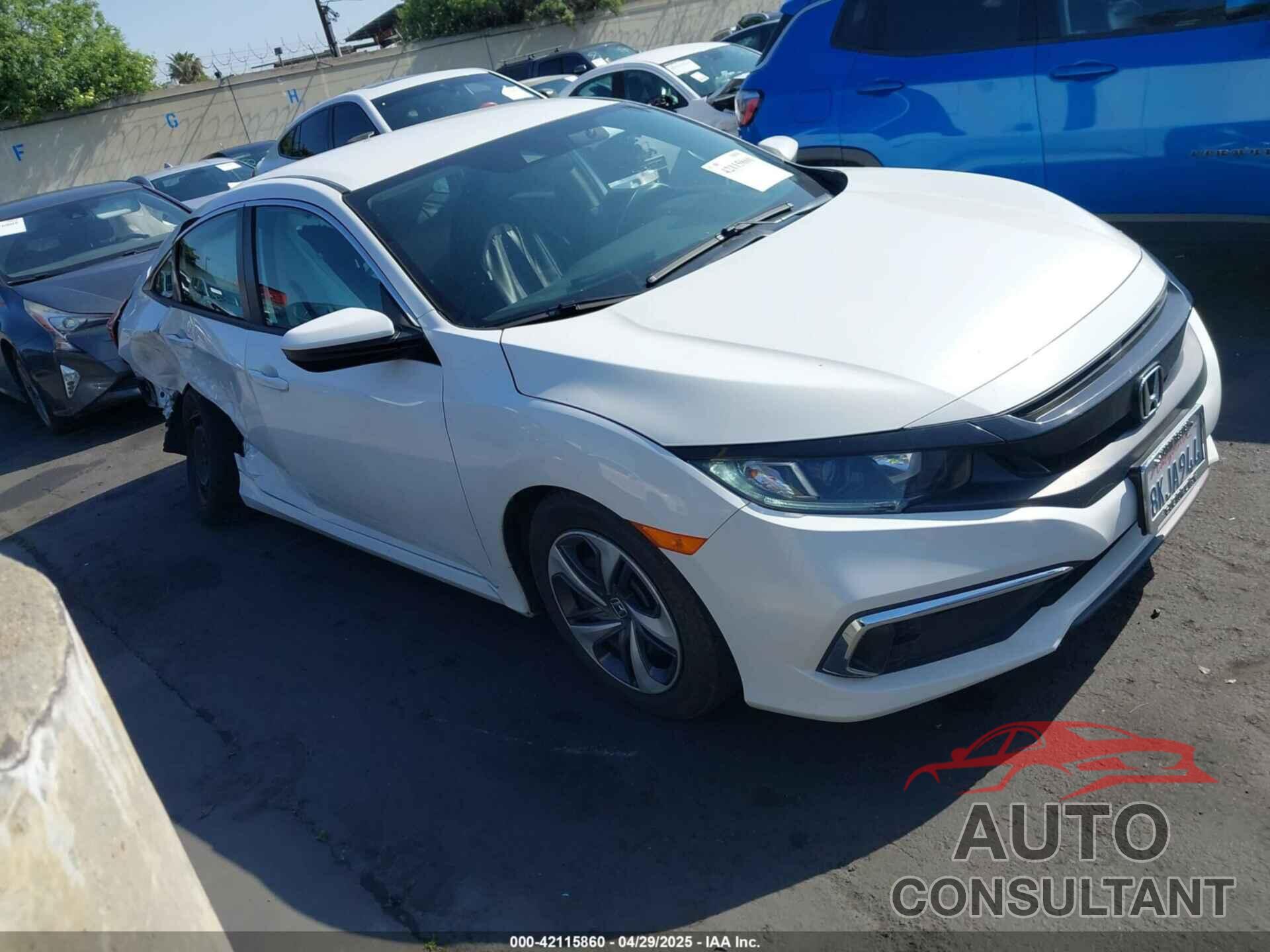 HONDA CIVIC 2019 - 2HGFC2F68KH531925