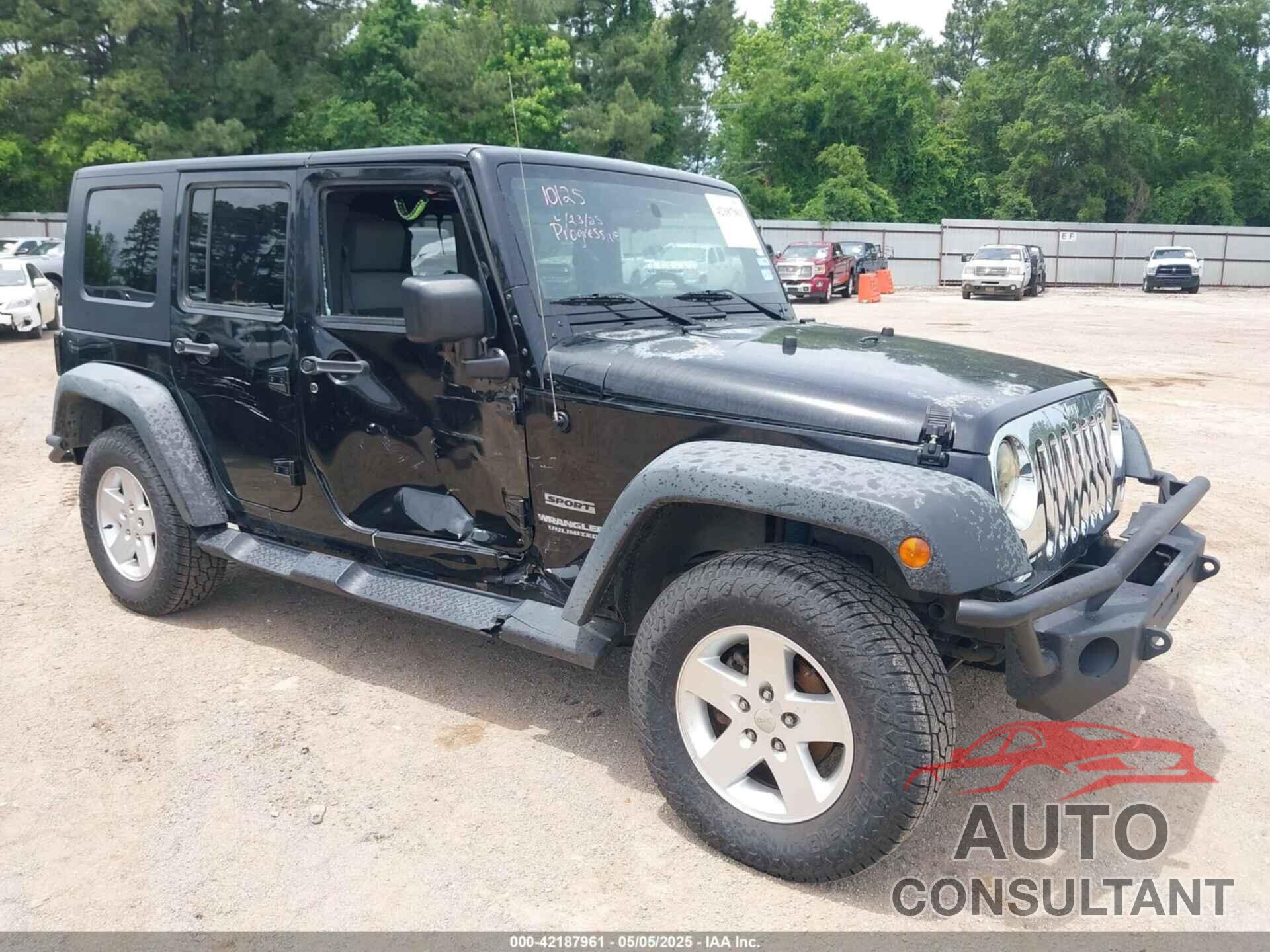 JEEP WRANGLER UNLIMITED 2010 - 1J4BA3H1XAL195927