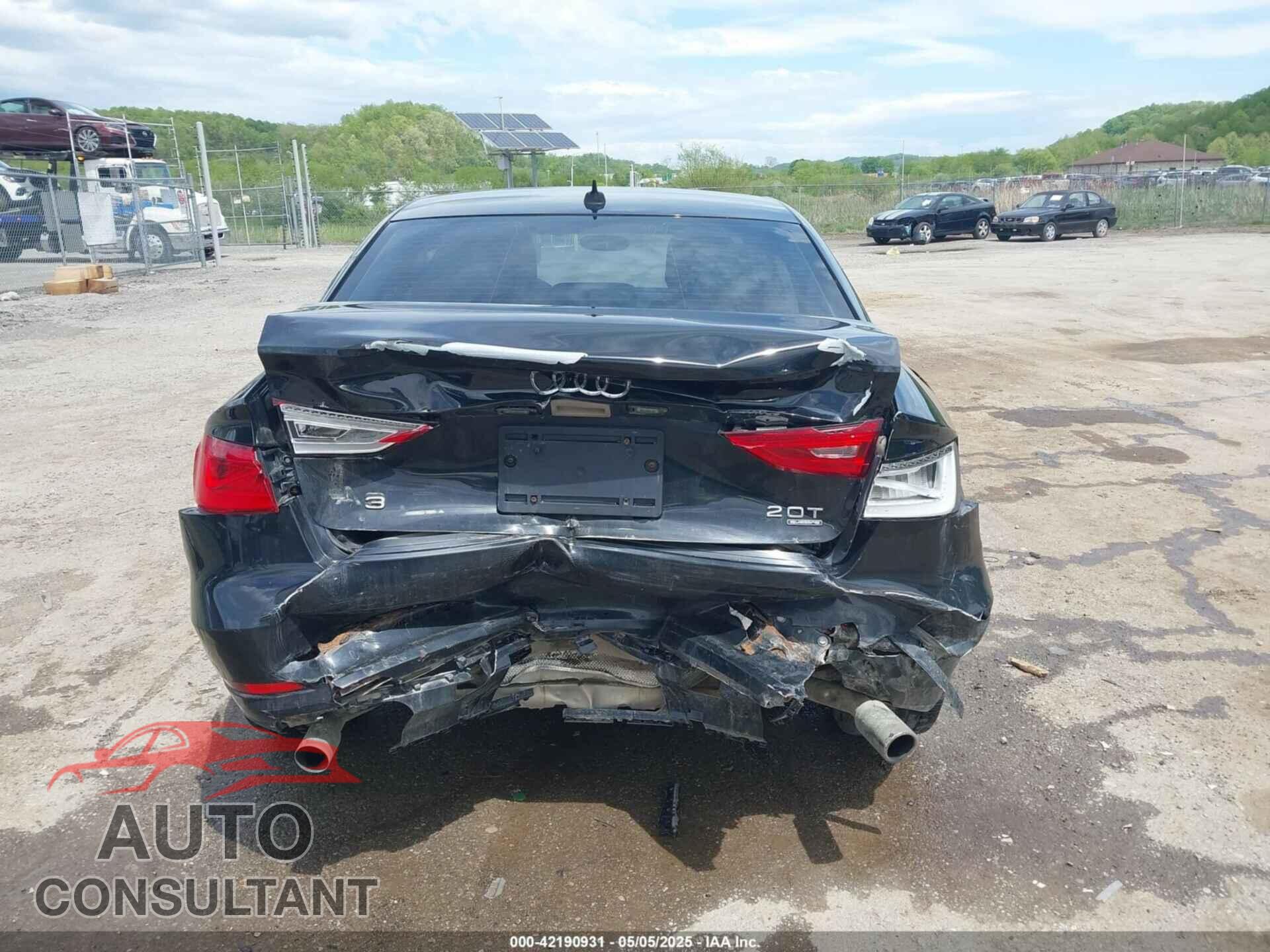 AUDI A3 2015 - WAUBFGFF6F1008504
