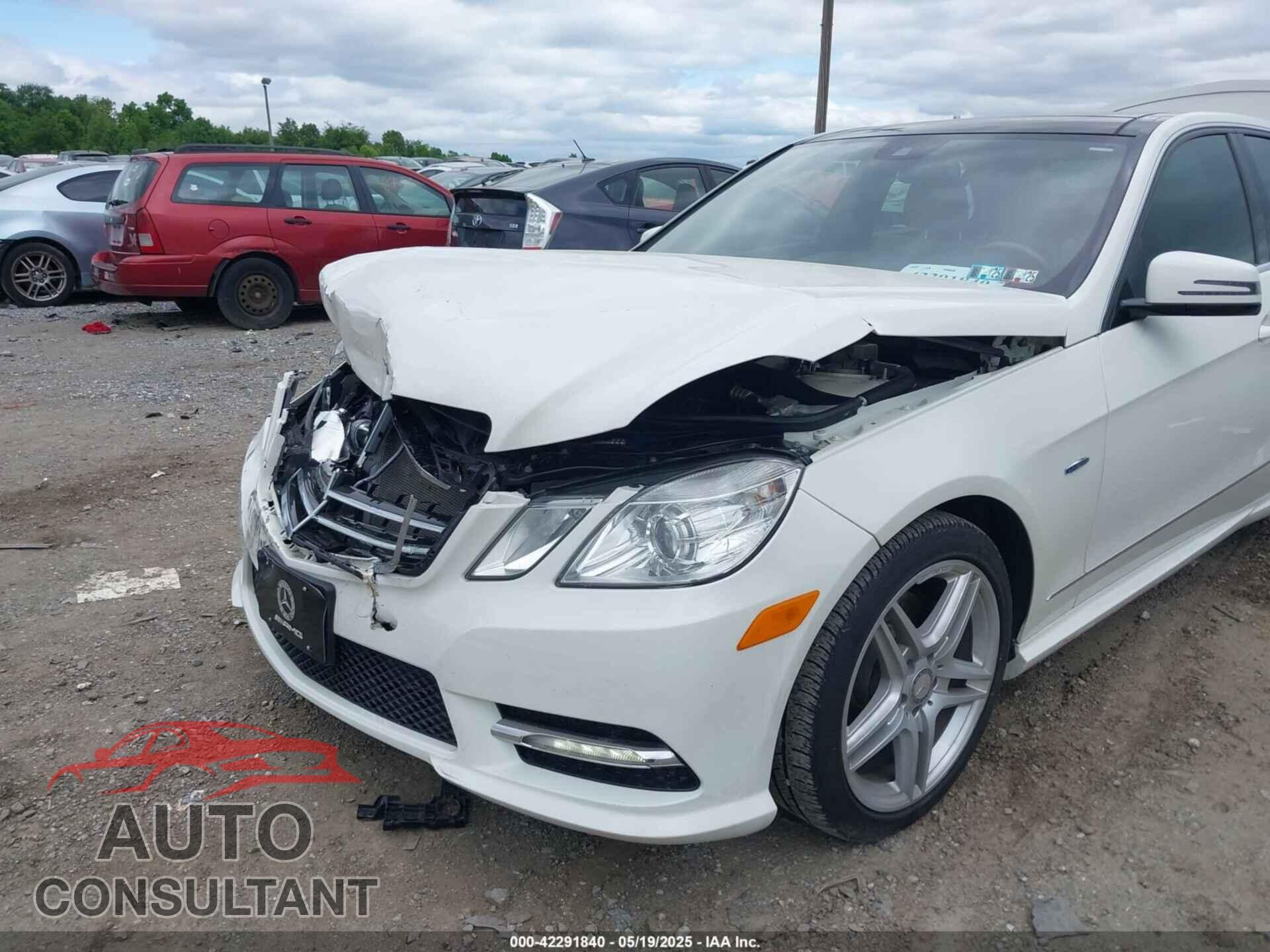 MERCEDES-BENZ E 350 2012 - WDDHF8JBXCA631343